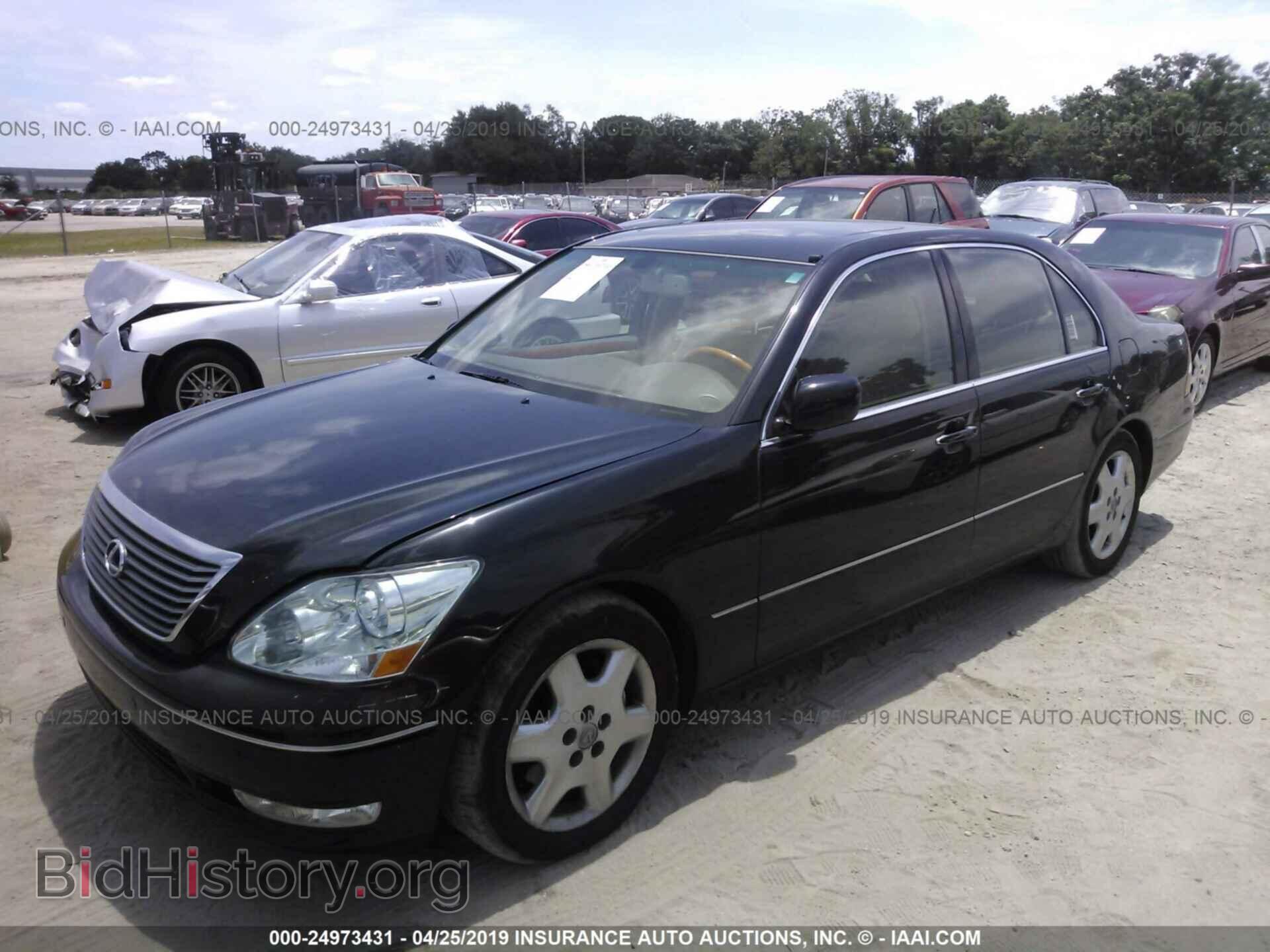 2004 LEXUS LS - VIN: JTHBN36F140162442 - Фото 2