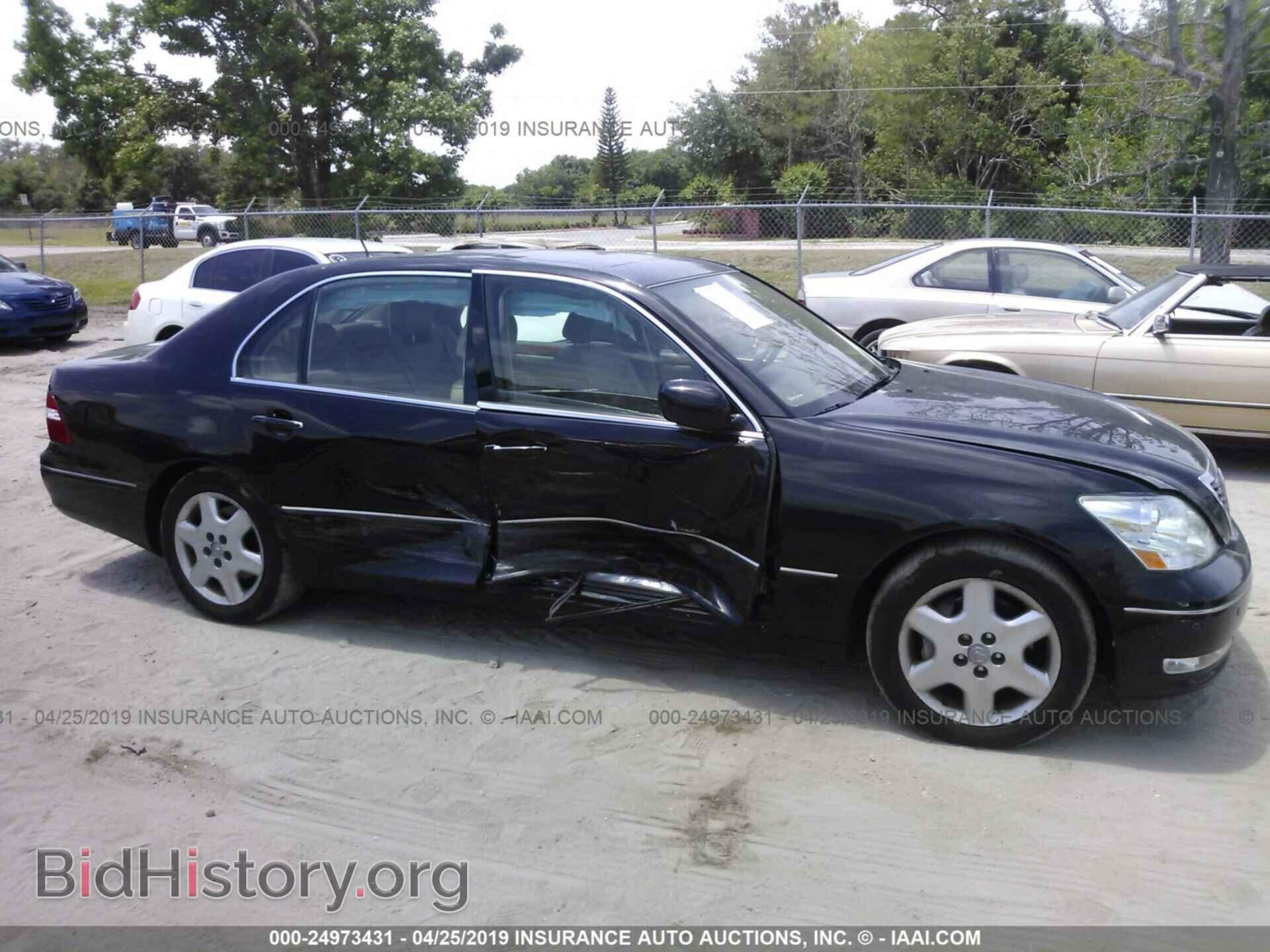 2004 LEXUS LS - VIN: JTHBN36F140162442 - Фото 6