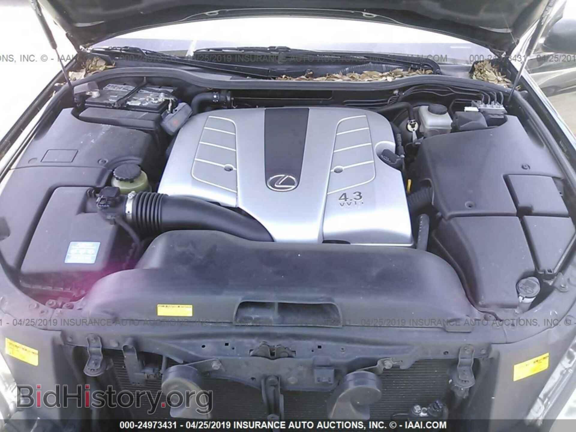 2004 LEXUS LS - VIN: JTHBN36F140162442 - Фото 10