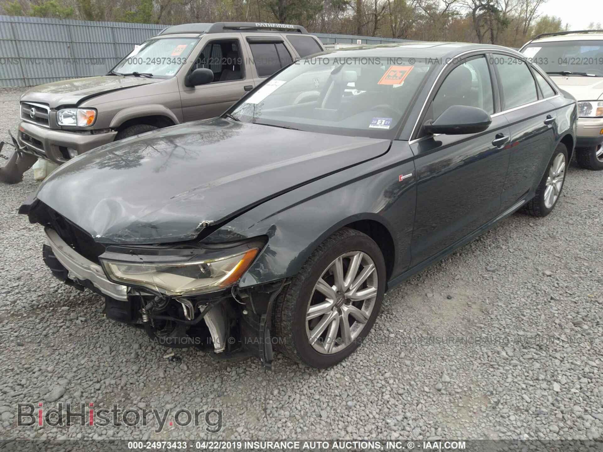 2013 AUDI A6 - VIN: WAUHGAFC9DN147378 - Фото 2