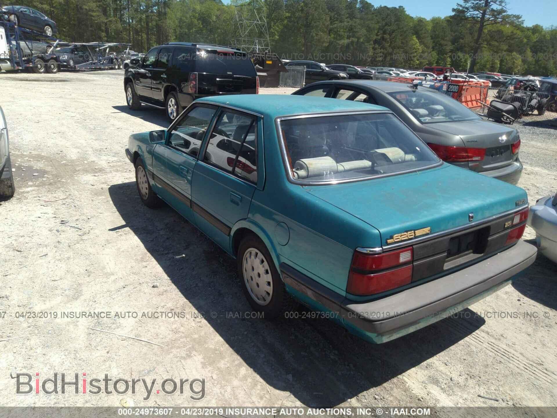 1987 MAZDA 626 - VIN: JM1GC2216H1123735 - Фото 3