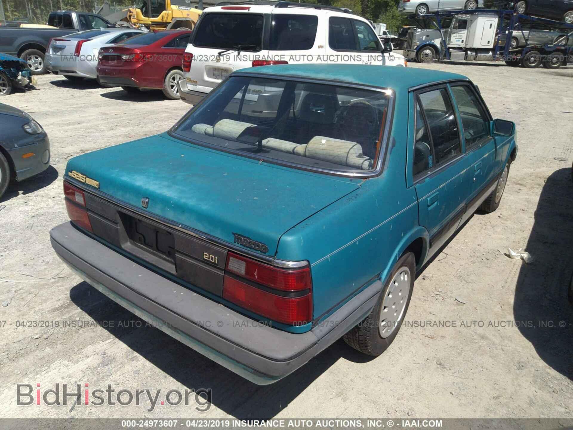 1987 MAZDA 626 - VIN: JM1GC2216H1123735 - Фото 4