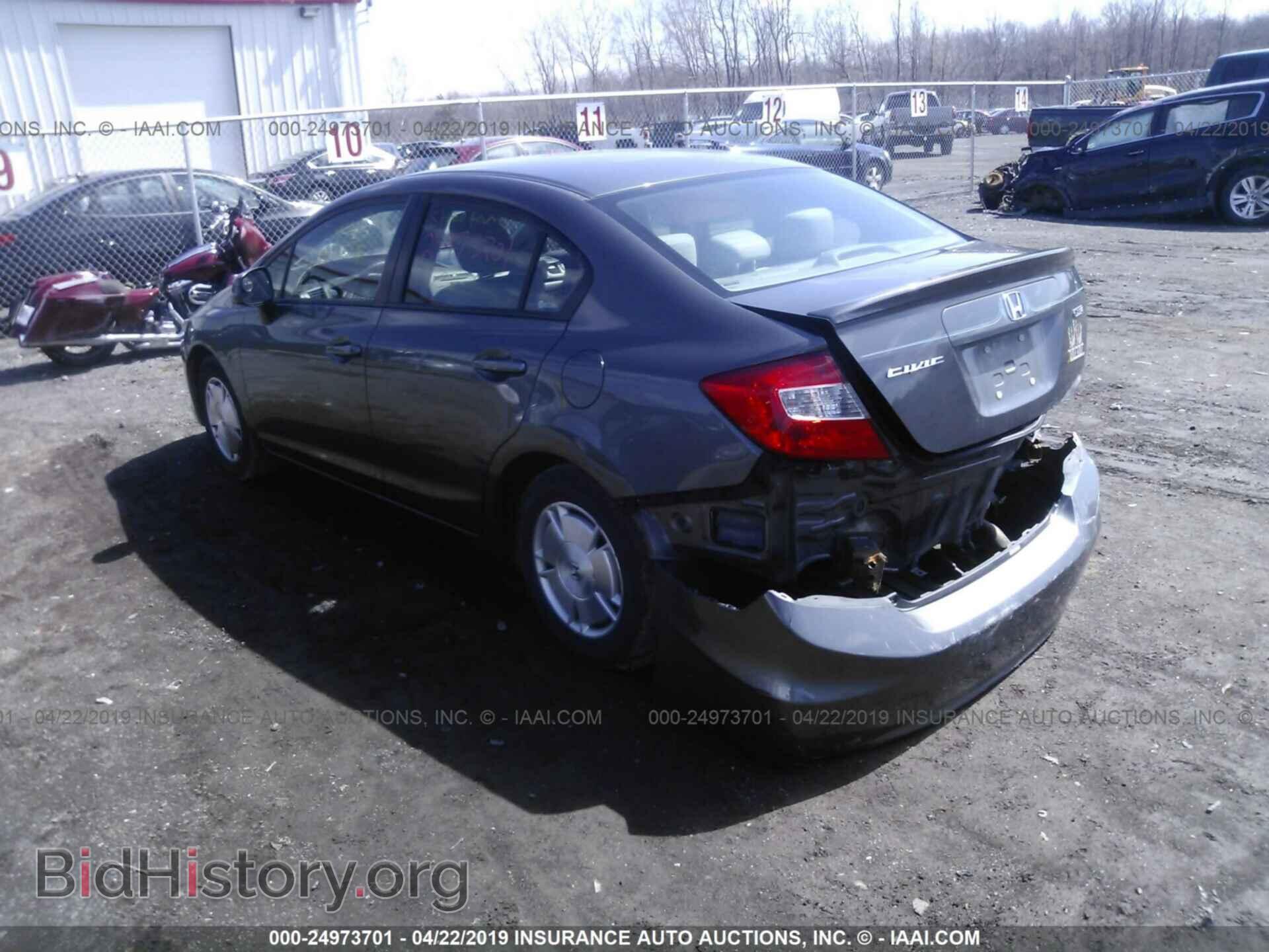 2012 HONDA CIVIC - VIN: 2HGFB2F66CH518286 - Фото 3