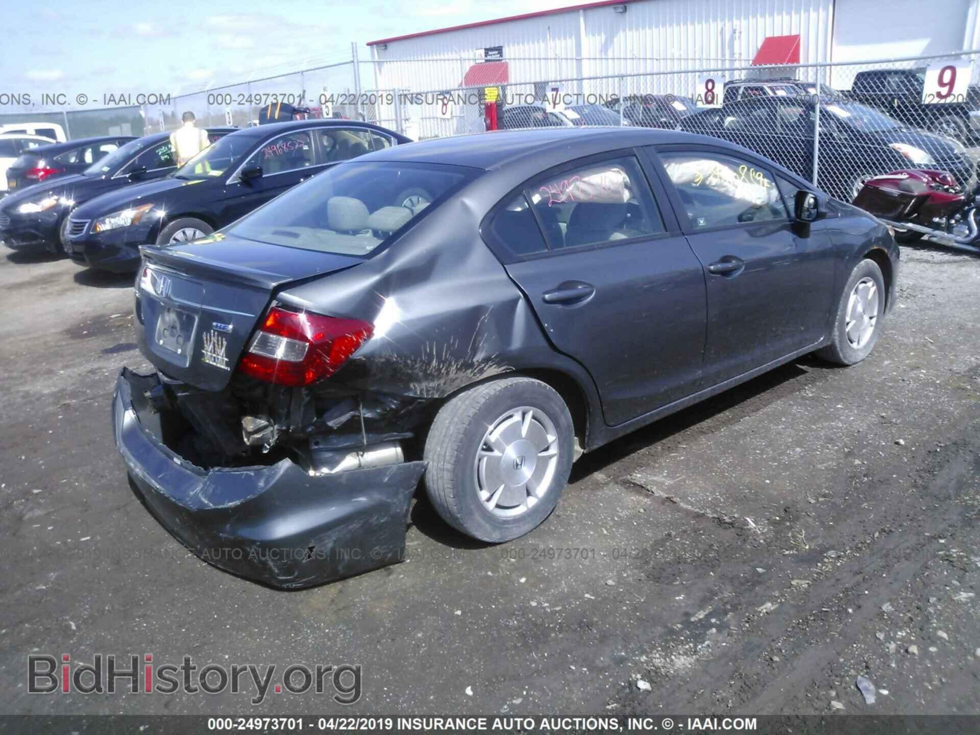2012 HONDA CIVIC - VIN: 2HGFB2F66CH518286 - Фото 4