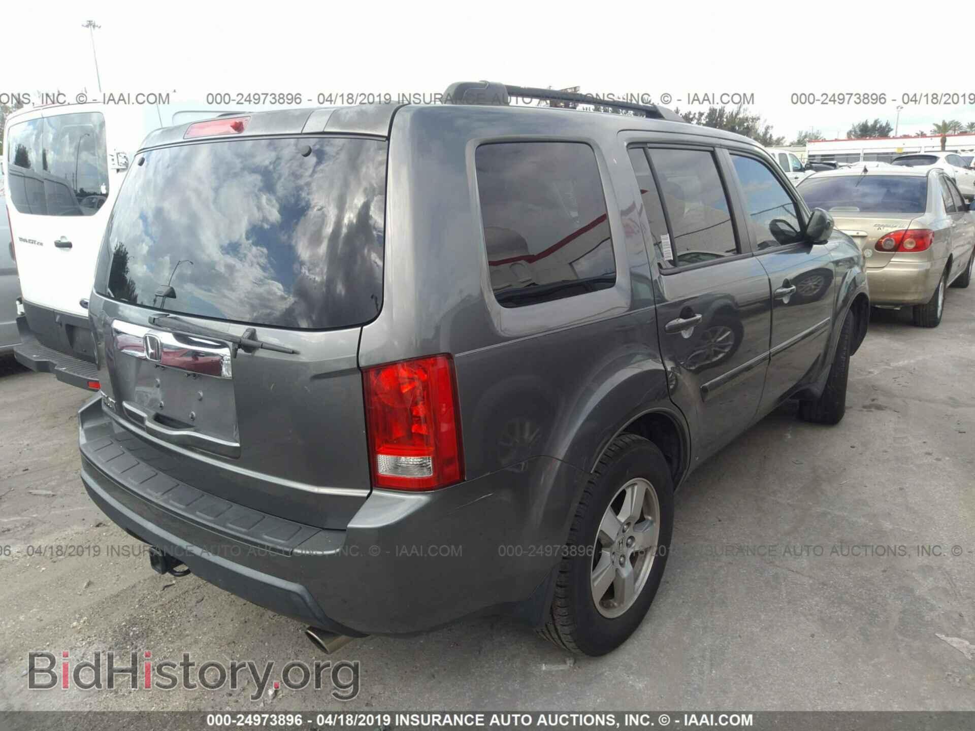 2009 HONDA PILOT - VIN: 5FNYF38679B008607 - Фото 4