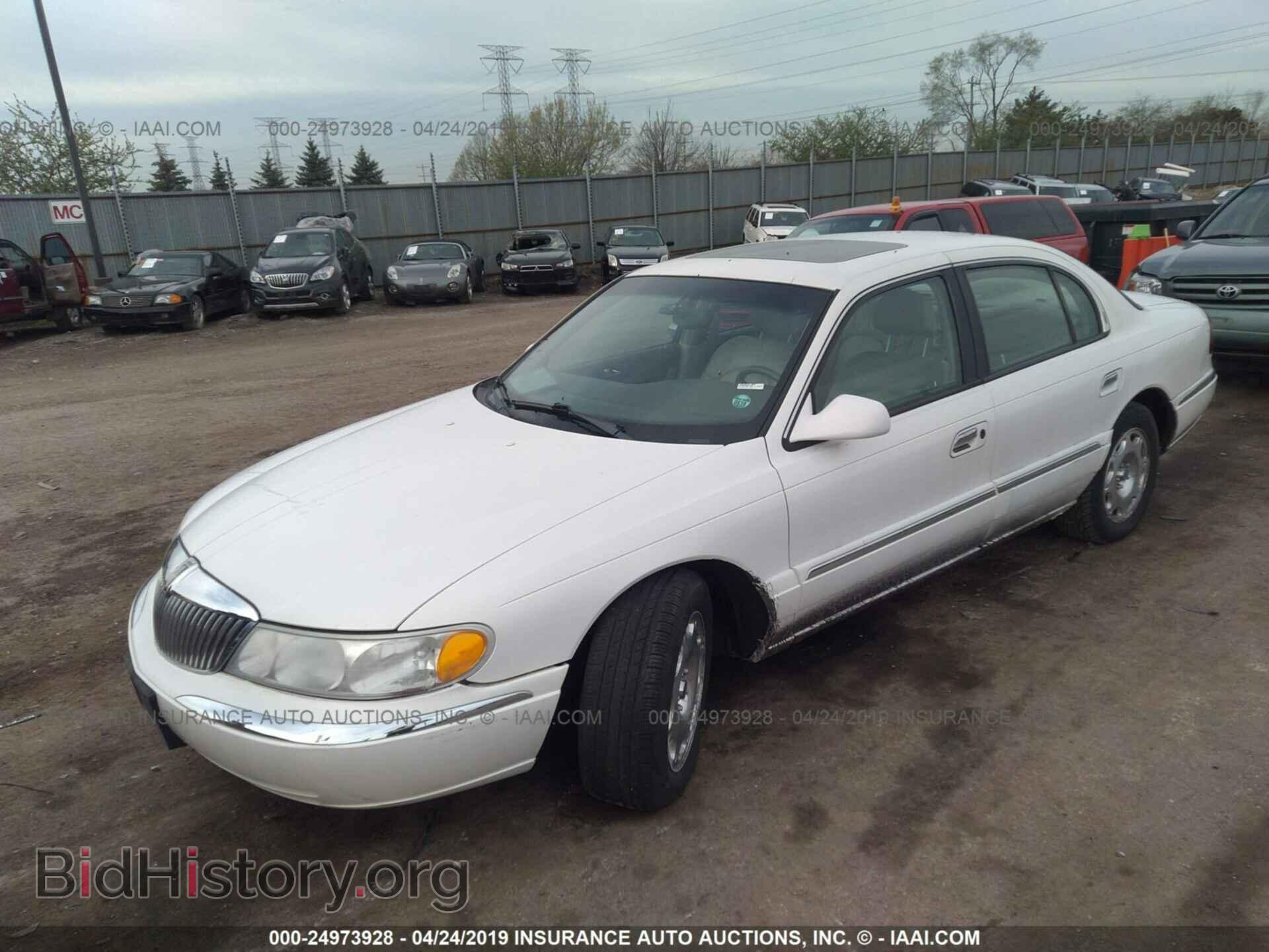 2000 LINCOLN CONTINENTAL - VIN: 1LNHM97V8YY885733 - Фото 2