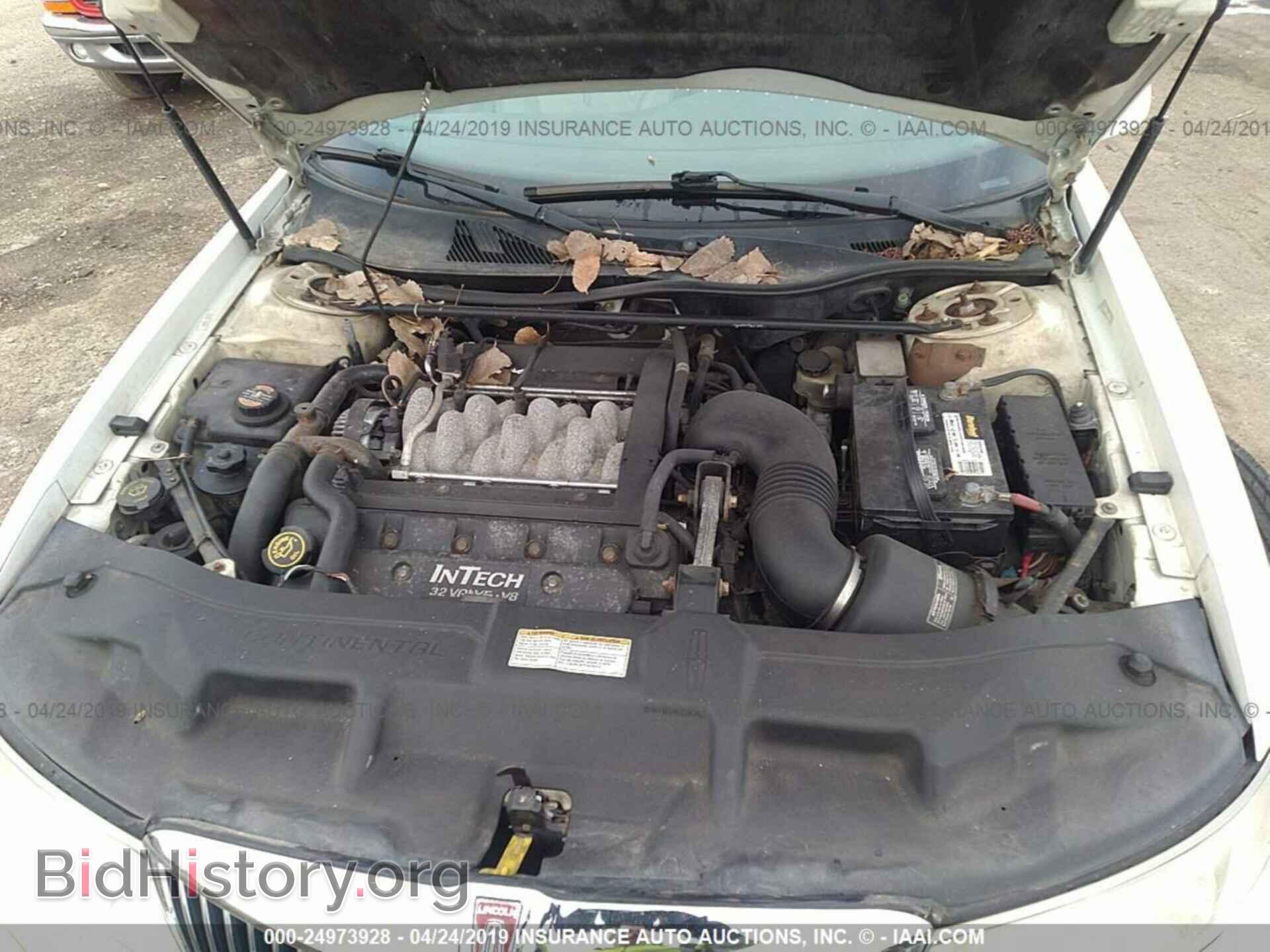 2000 LINCOLN CONTINENTAL - VIN: 1LNHM97V8YY885733 - Фото 10