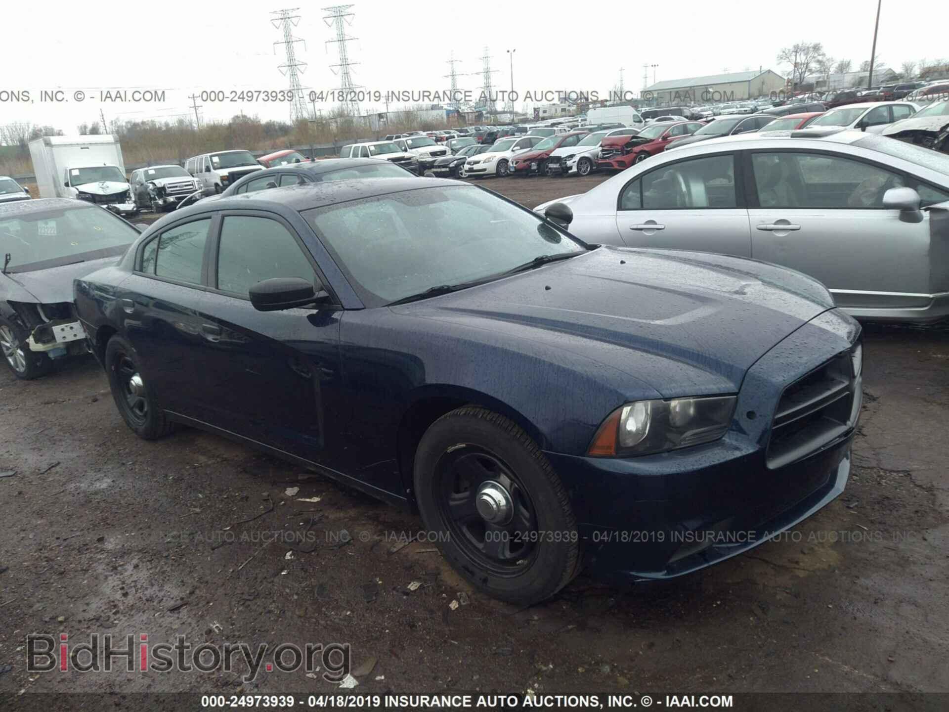 Photo 2C3CDXAT4CH278391 - DODGE CHARGER 2012