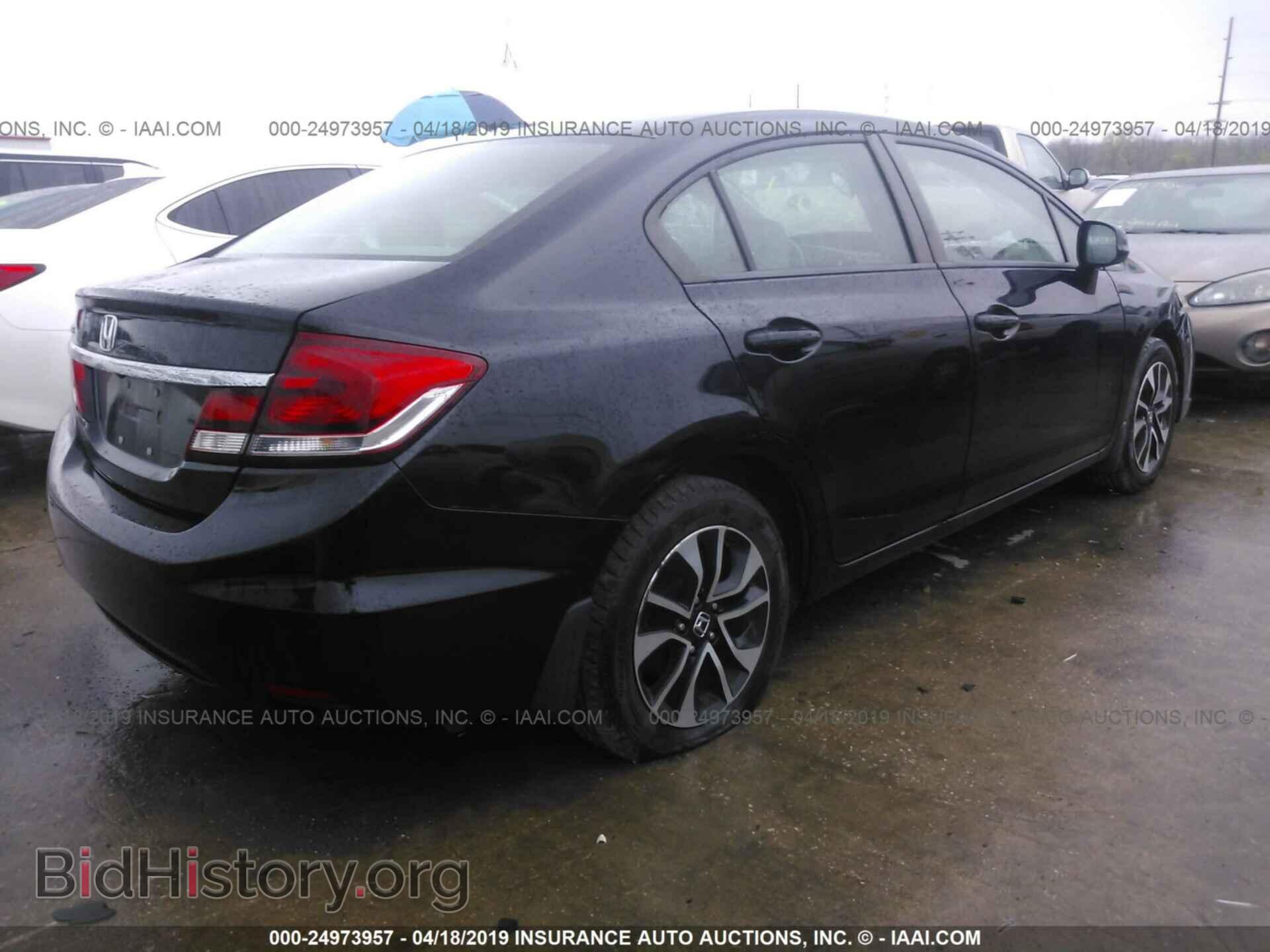 2013 HONDA CIVIC - VIN: 19XFB2F86DE015242 - Фото 4