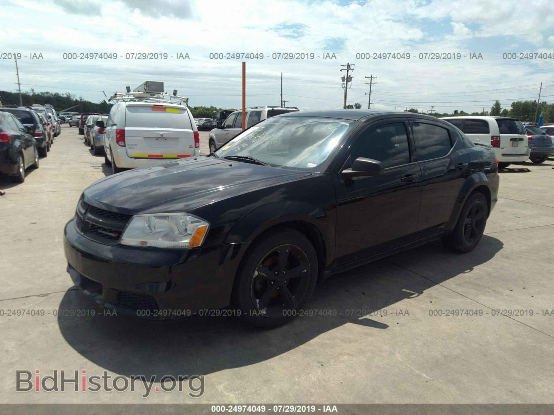 2012 DODGE AVENGER - VIN: 1C3CDZAB3CN238068 - Фото 2