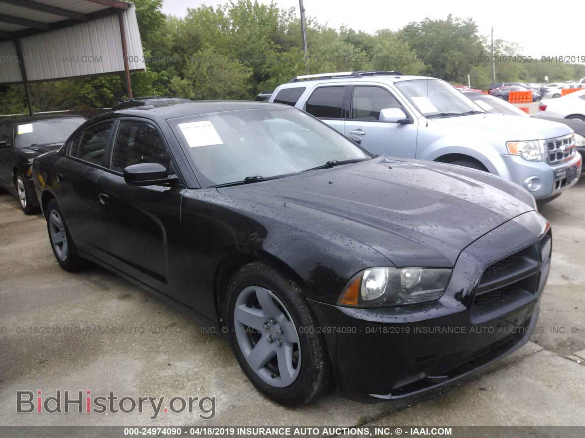 Photo 2C3CDXAG8CH209013 - DODGE CHARGER 2012