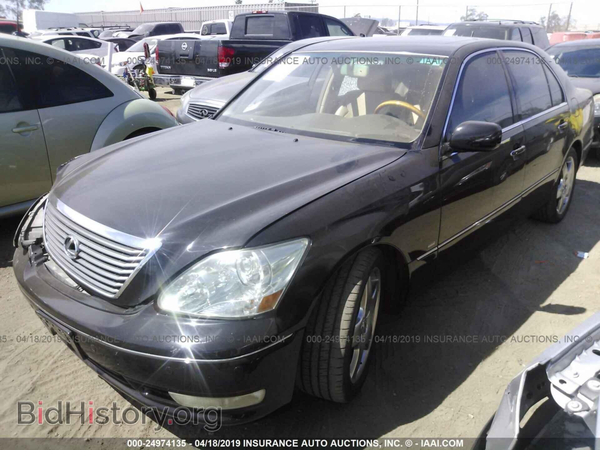2004 LEXUS LS - VIN: JTHBN36F440141410 - Photo 2