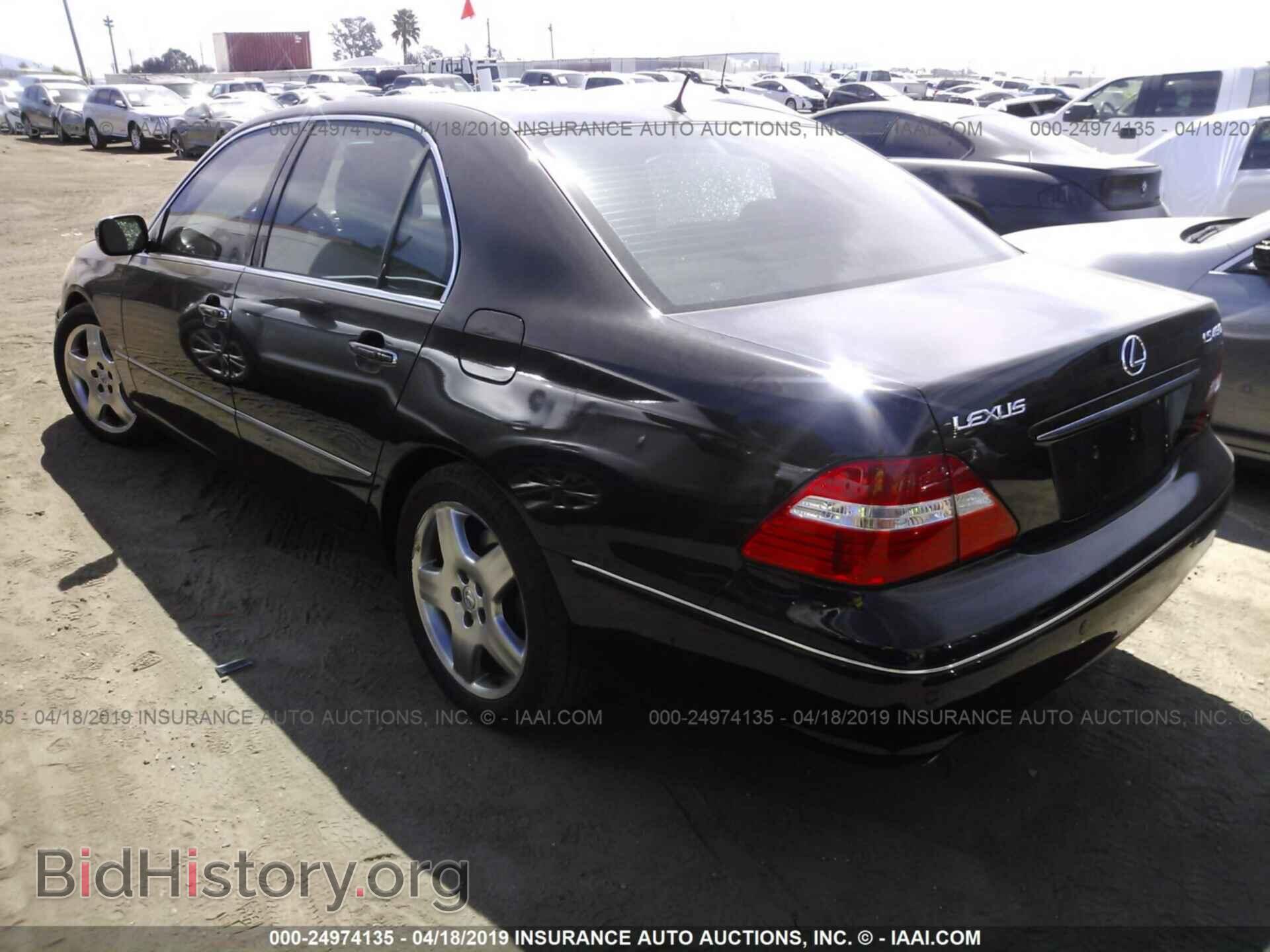 2004 LEXUS LS - VIN: JTHBN36F440141410 - Photo 3