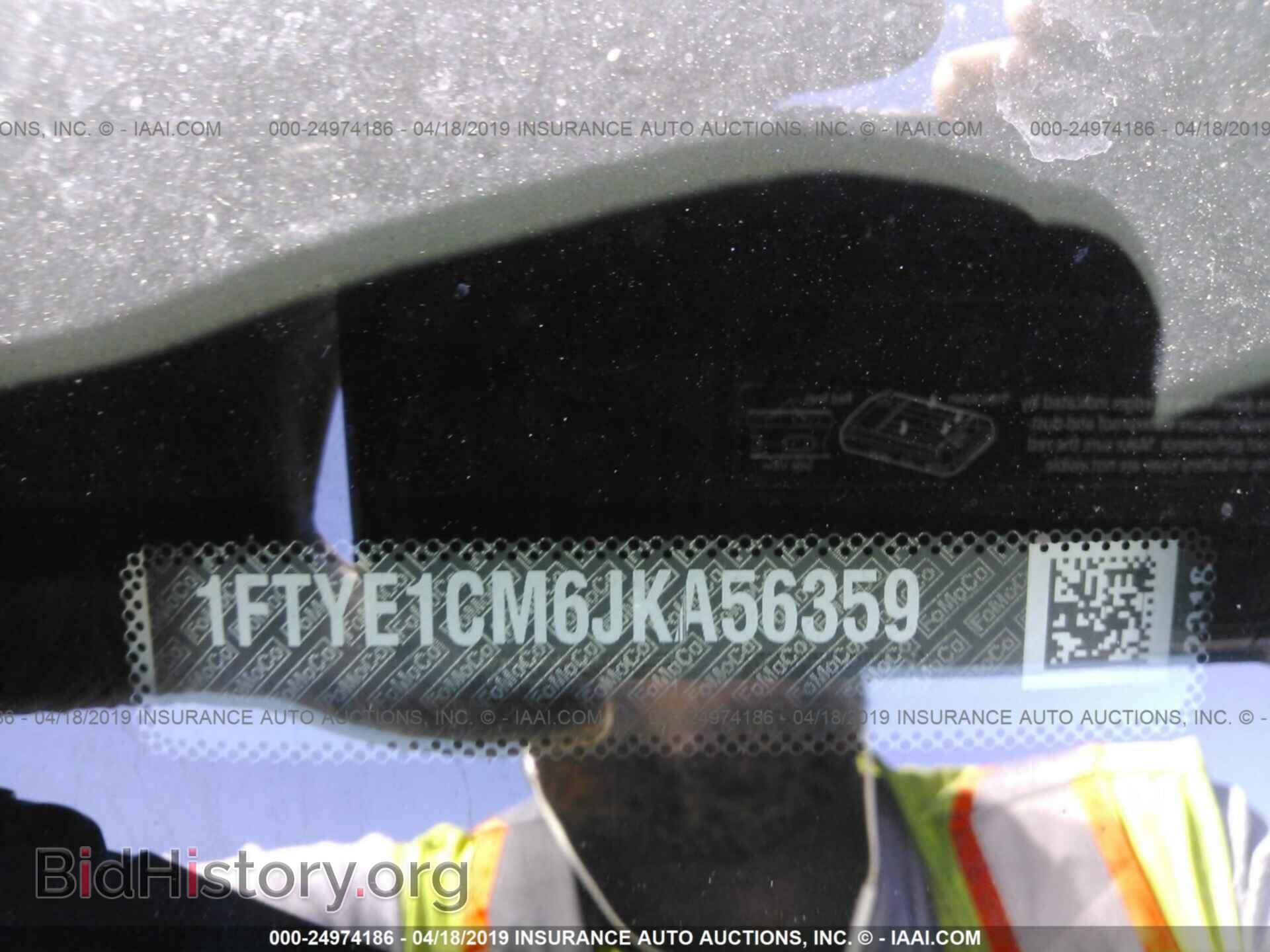 2018 FORD TRANSIT - VIN: 1FTYE1CM6JKA56359 - Фото 9