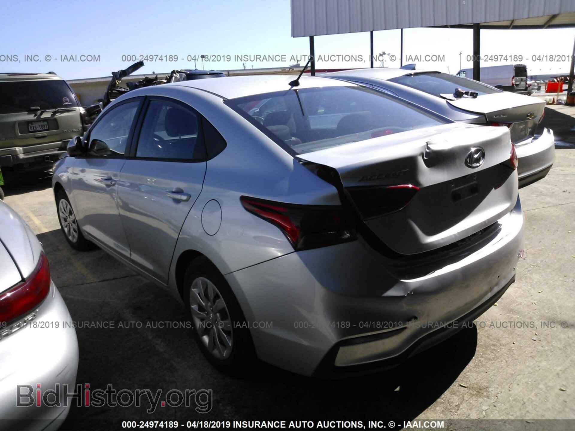 2019 HYUNDAI ACCENT - VIN: 3KPC24A30KE052472 - Фото 3