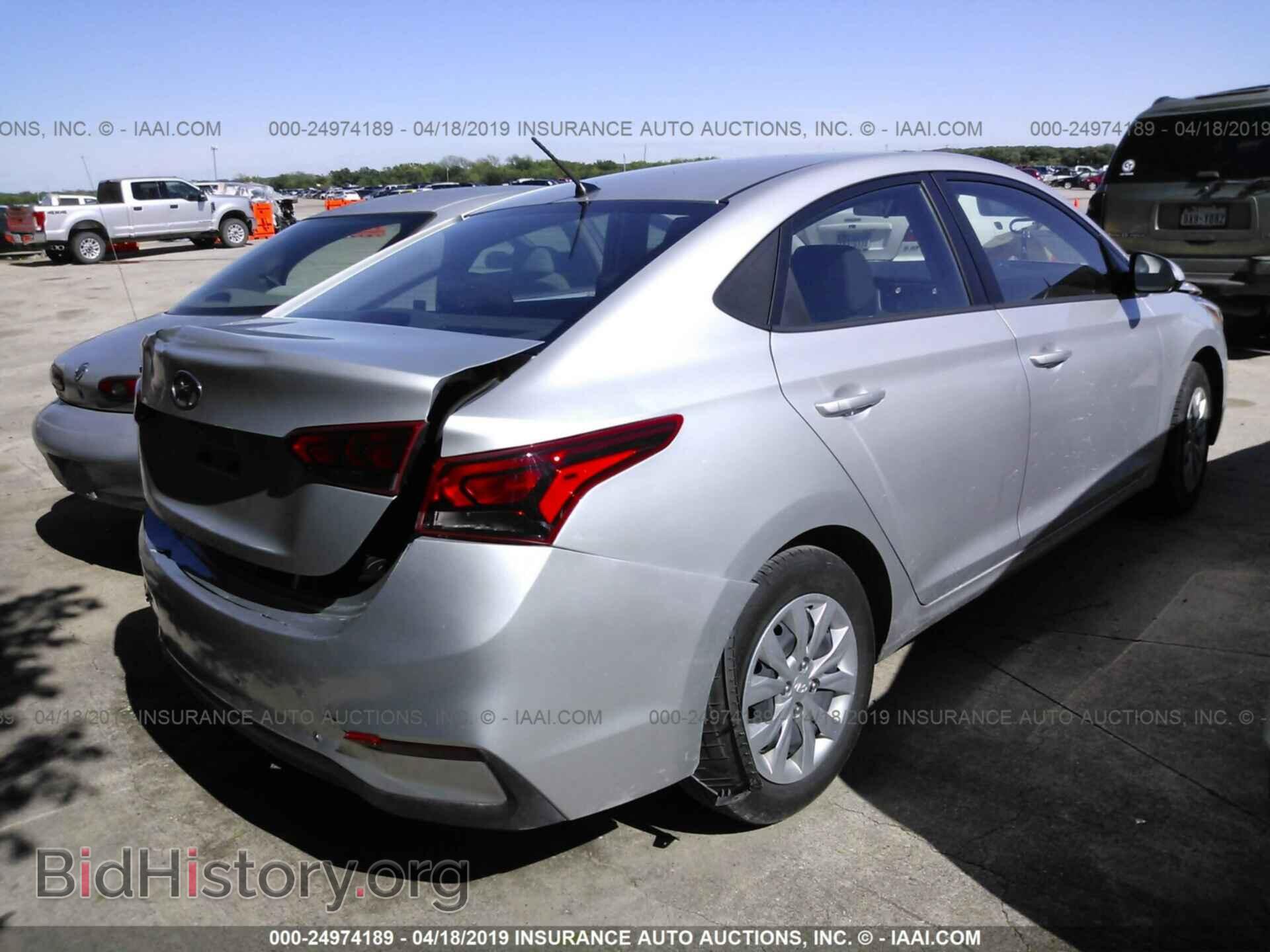 2019 HYUNDAI ACCENT - VIN: 3KPC24A30KE052472 - Фото 4