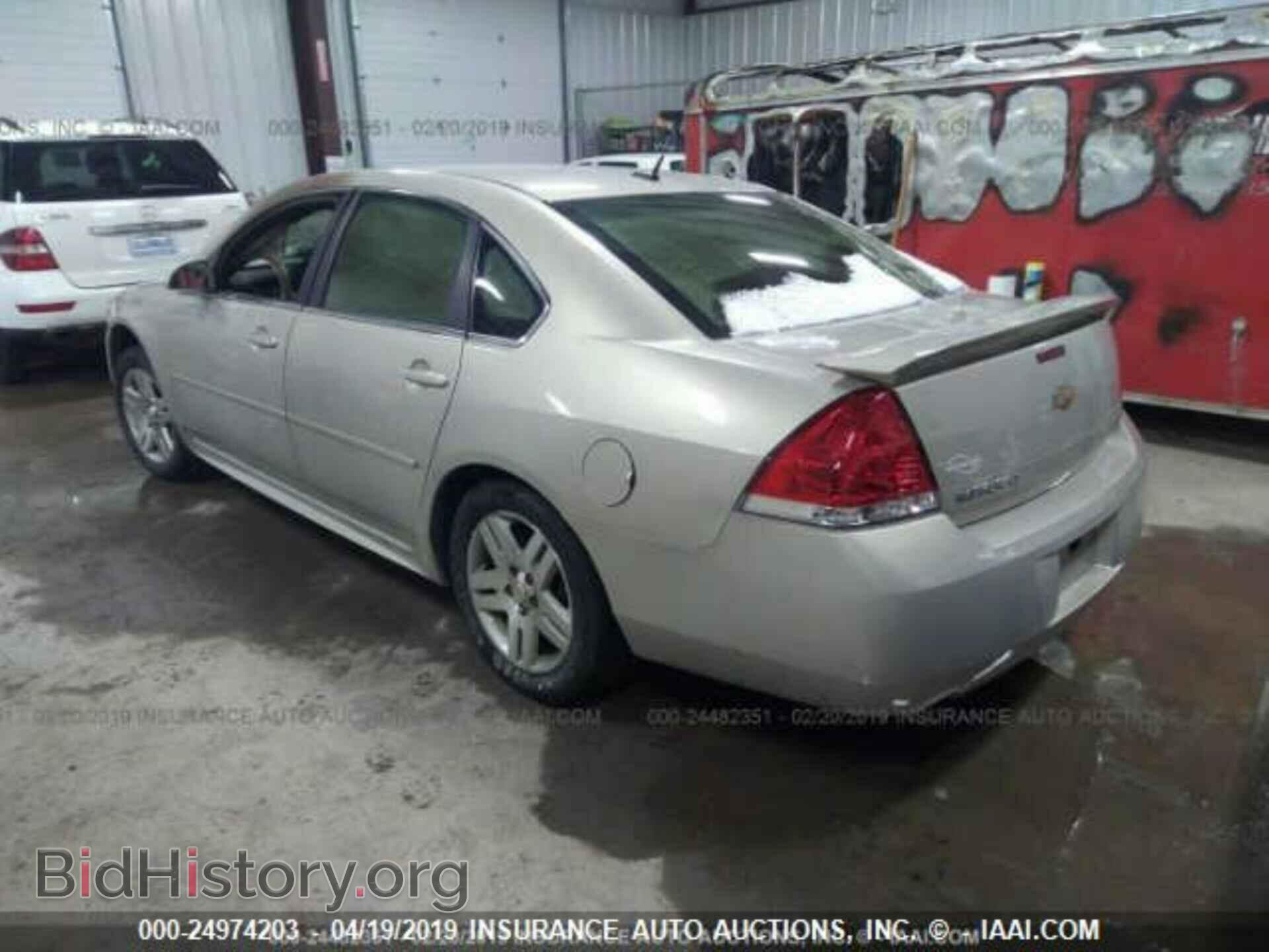 2012 CHEVROLET IMPALA - VIN: 2G1WB5E32C1153016 - Фото 3