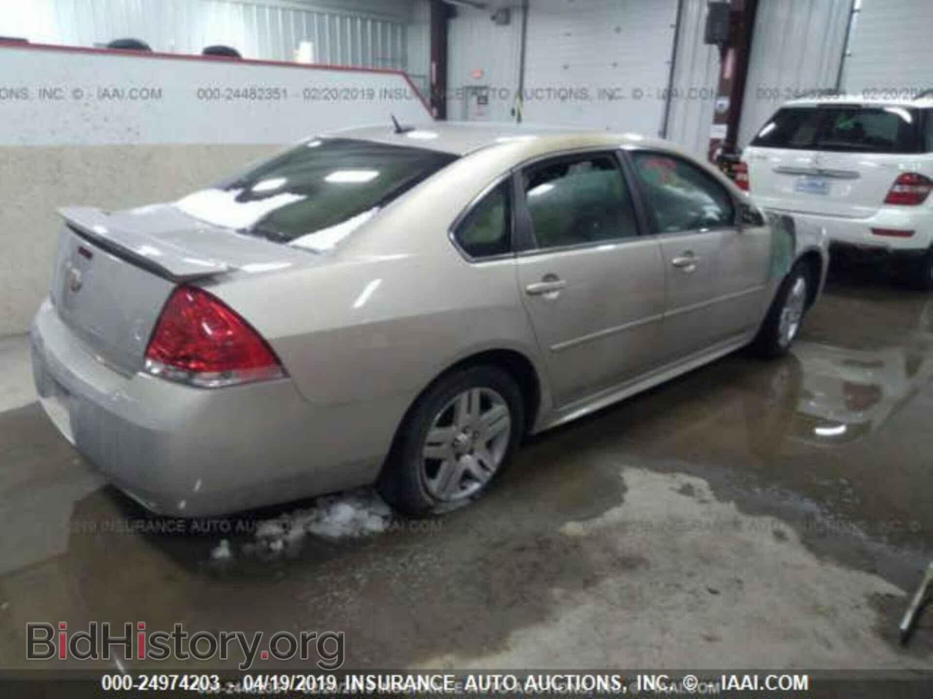 2012 CHEVROLET IMPALA - VIN: 2G1WB5E32C1153016 - Фото 4
