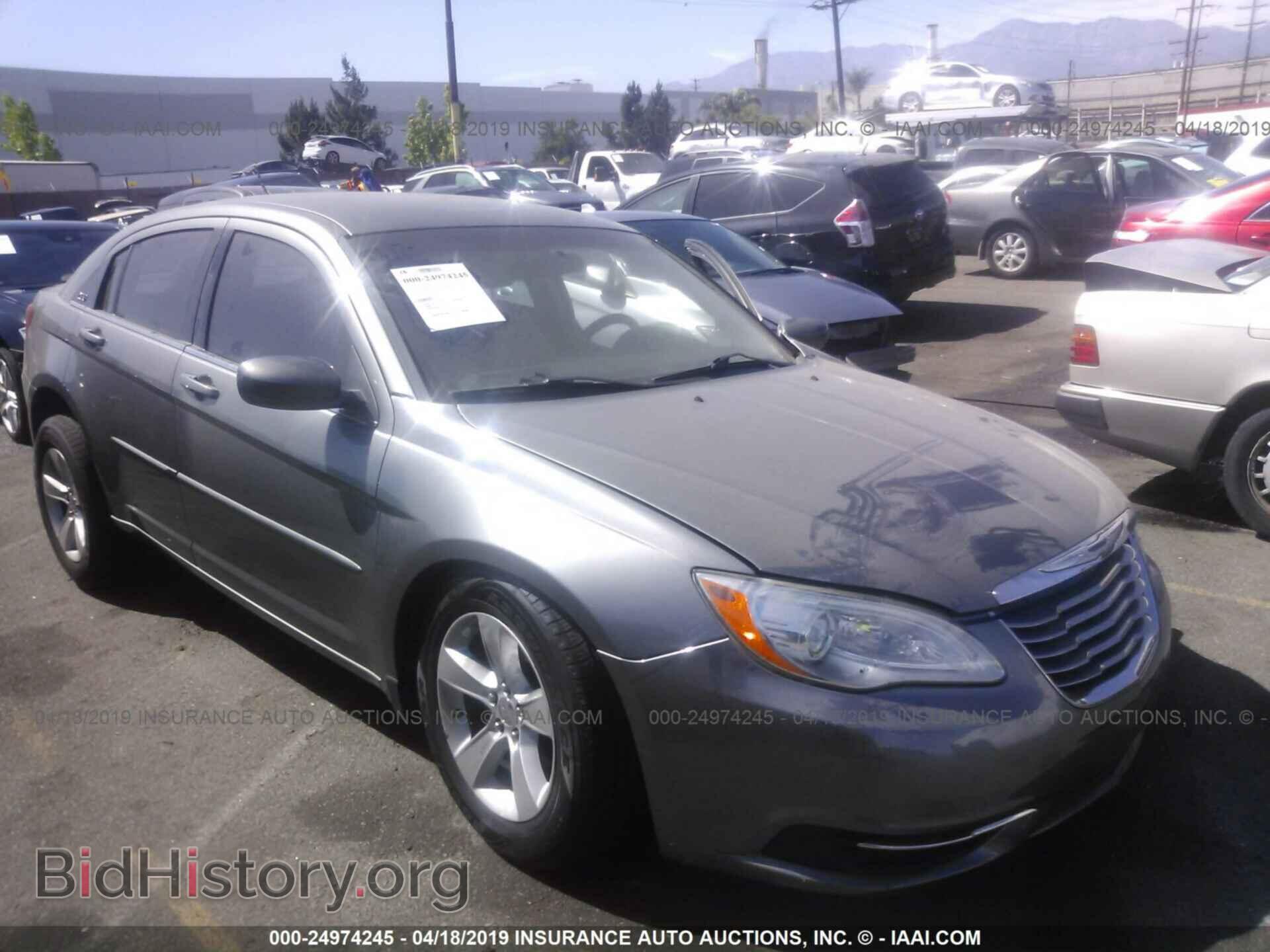Фотография 1C3CCBAB0CN199692 - CHRYSLER 200 2012