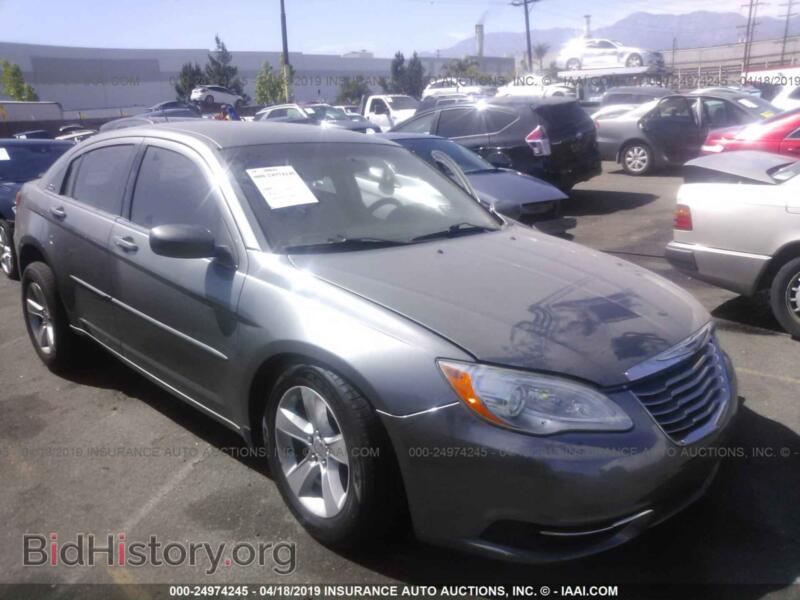 2012 Chrysler 200 LX (VIN 1C3CCBAB0CN199692) — photo 1 of 10, IAAI, damage: left side