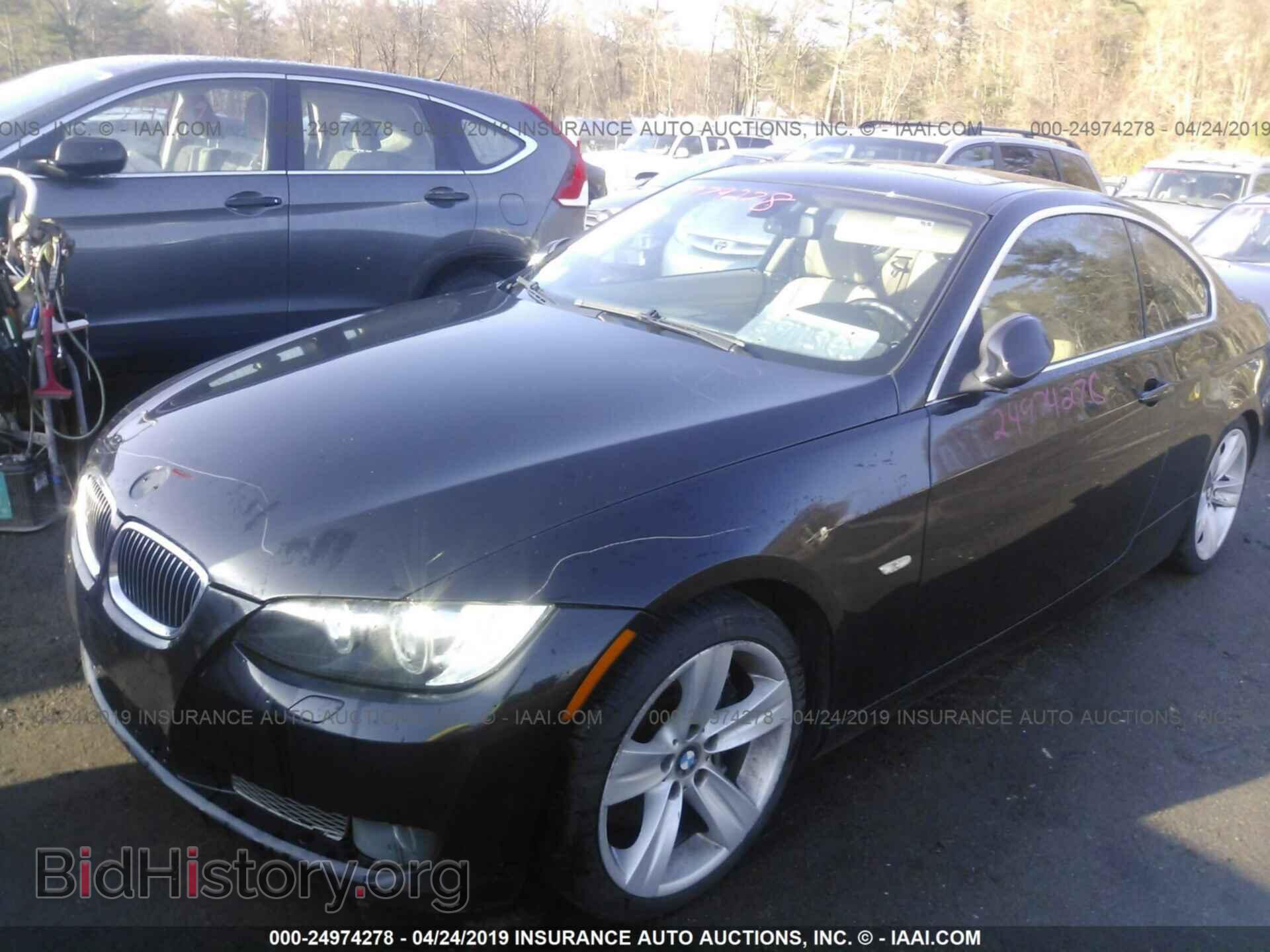 2007 BMW 335 - VIN: WBAWB73597P035509 - Фото 2