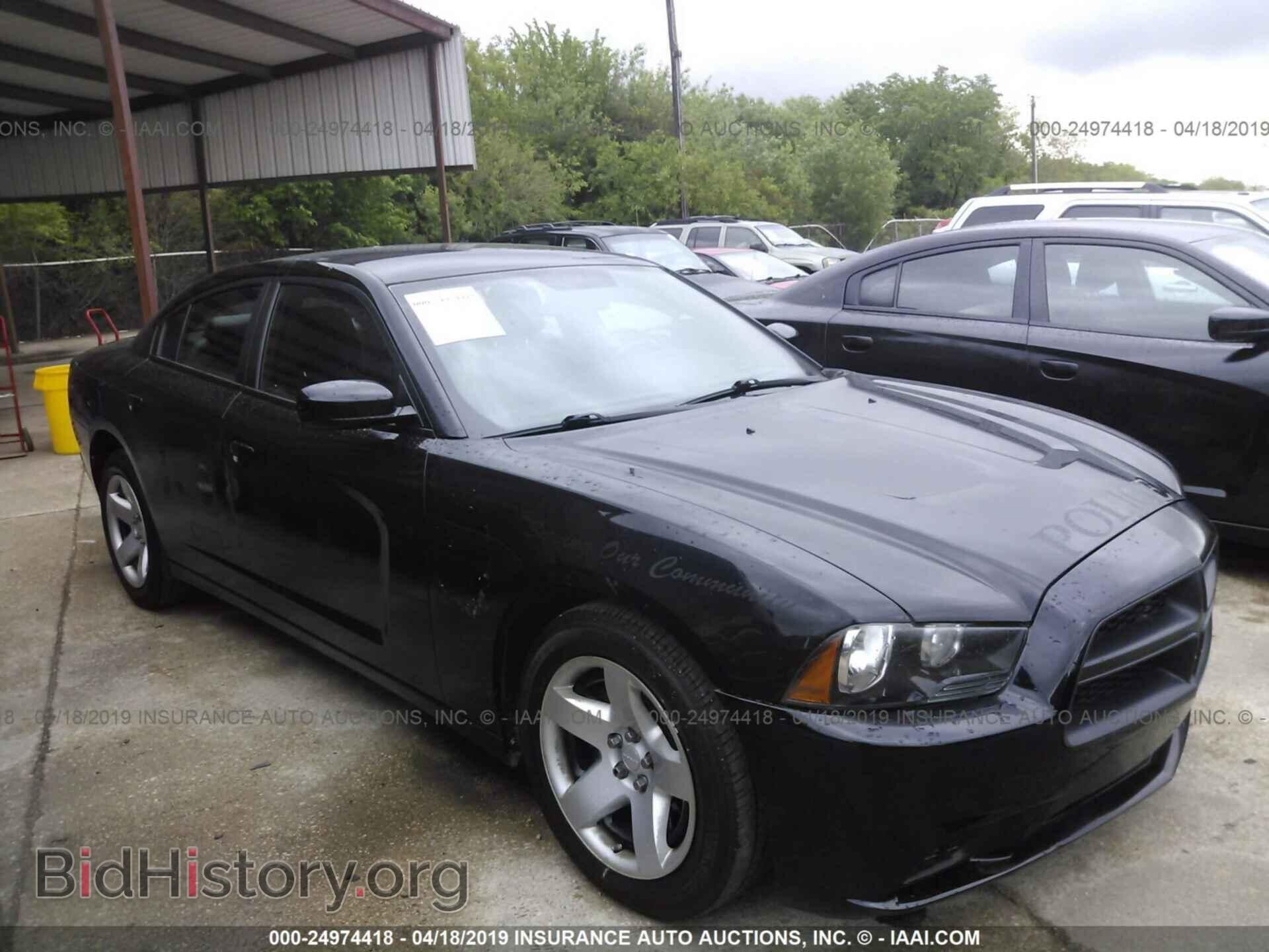 Photo 2C3CDXAG3CH209016 - DODGE CHARGER 2012