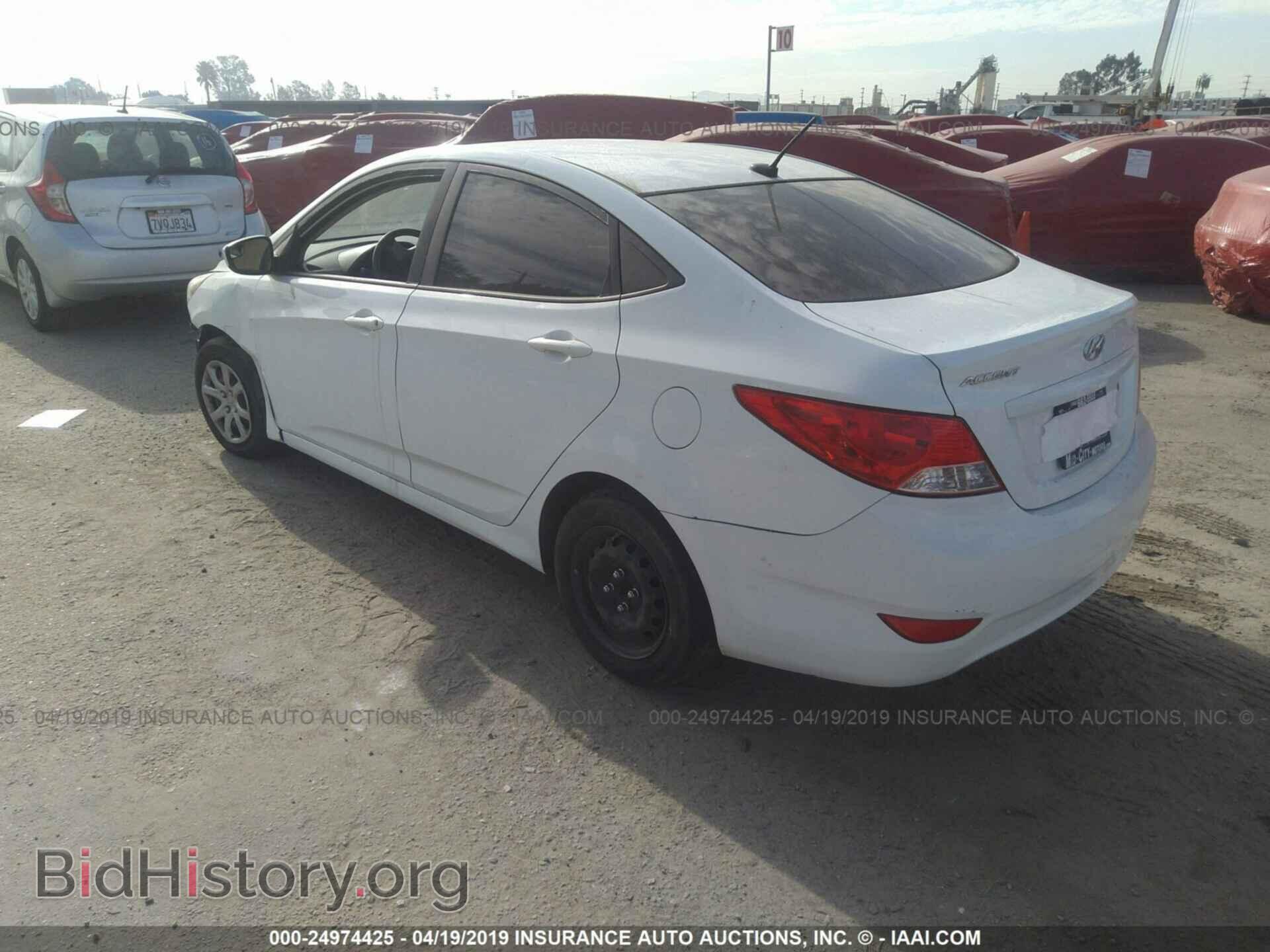 2014 HYUNDAI ACCENT - VIN: KMHCT4AE4EU663556 - Фото 3