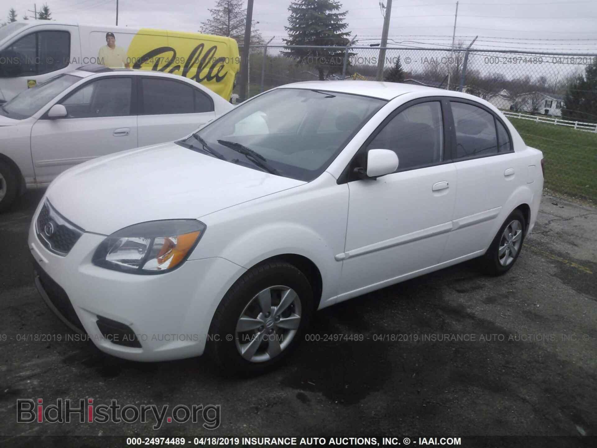2011 KIA RIO - VIN: KNADH4A35B6924084 - Фото 2