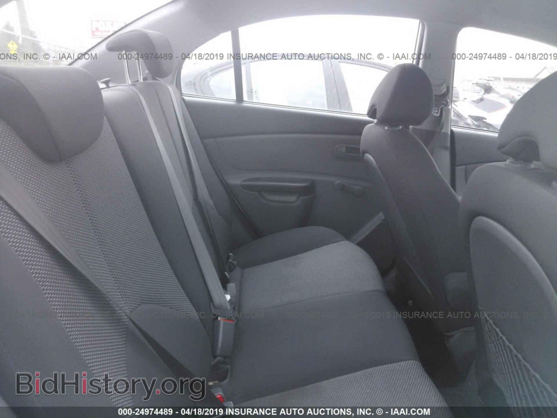 2011 KIA RIO - VIN: KNADH4A35B6924084 - Фото 8
