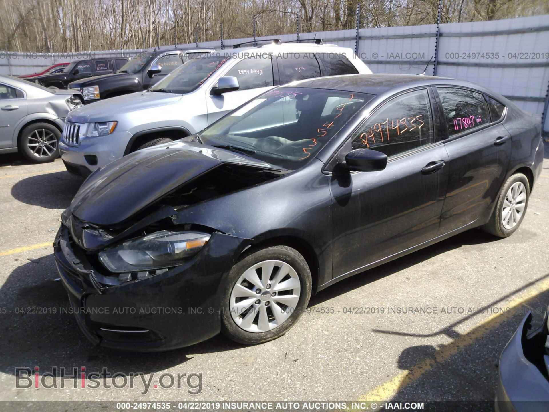 2014 DODGE DART - VIN: 1C3CDFBBXED745782 - Фото 2