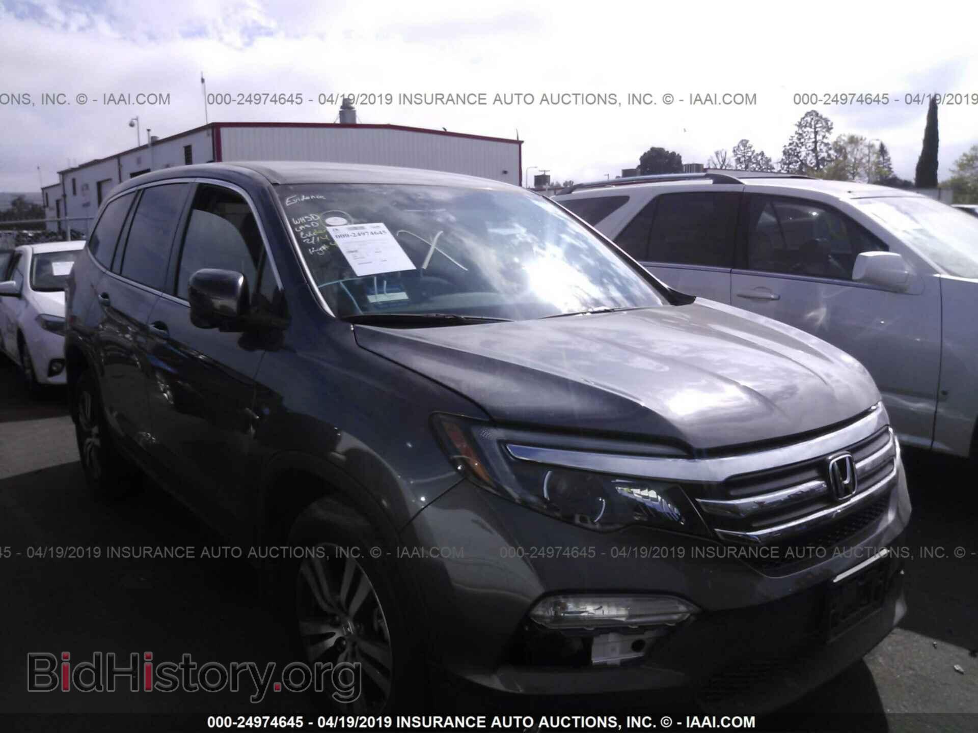 Фотография 5FNYF6H33JB021379 - HONDA PILOT 2018