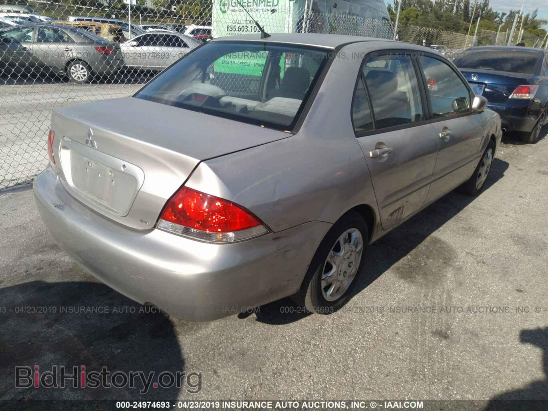 2006 MITSUBISHI LANCER - VIN: JA3AJ26E46U000518 - Фото 4