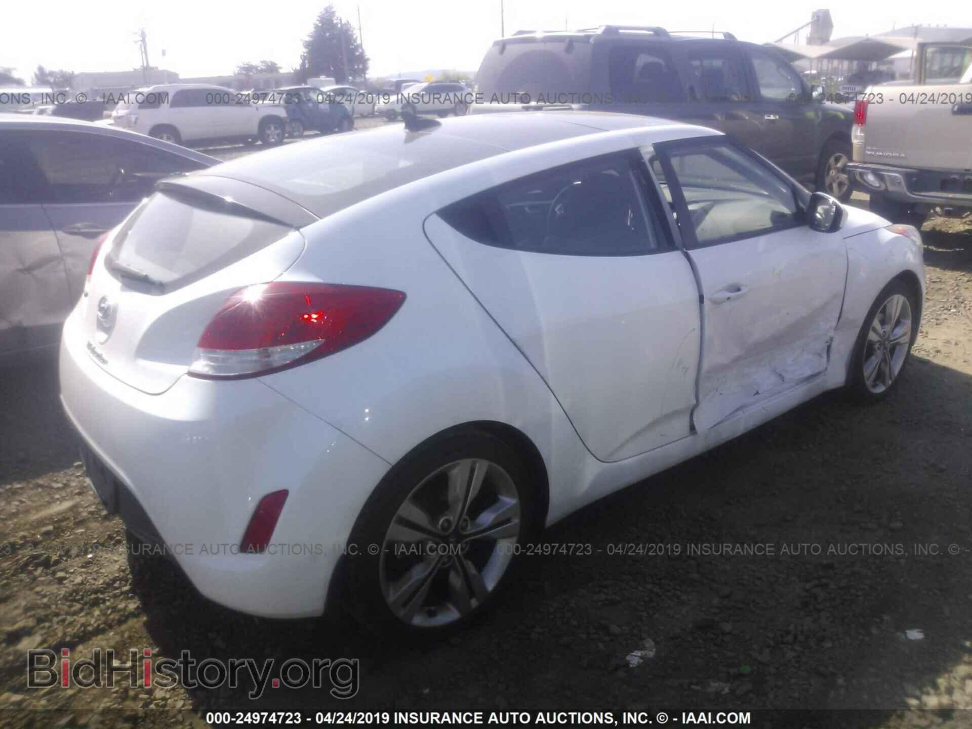 2017 HYUNDAI VELOSTER - VIN: KMHTC6AD8HU324399 - Фото 4
