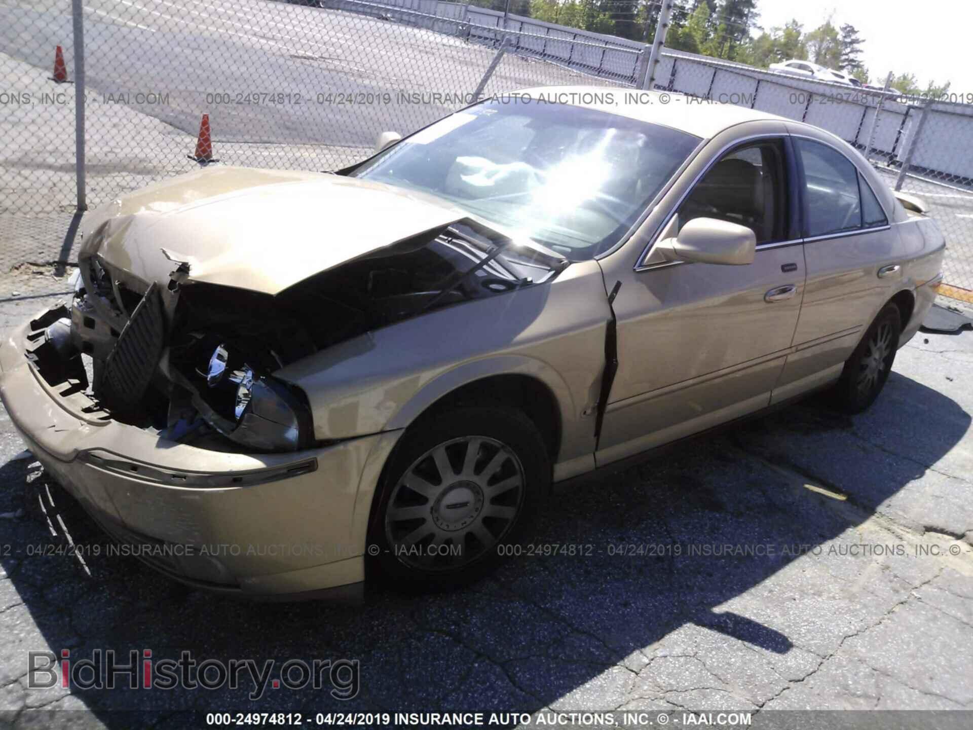 2005 LINCOLN LS - VIN: 1LNHM86S25Y607651 - Фото 2