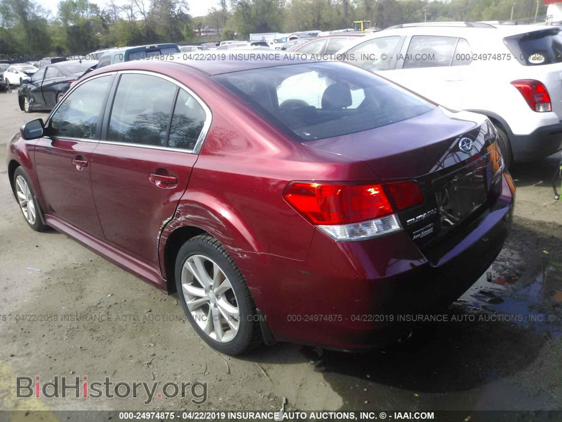 2013 SUBARU LEGACY - VIN: 4S3BMBB61D3049397 - Фото 3