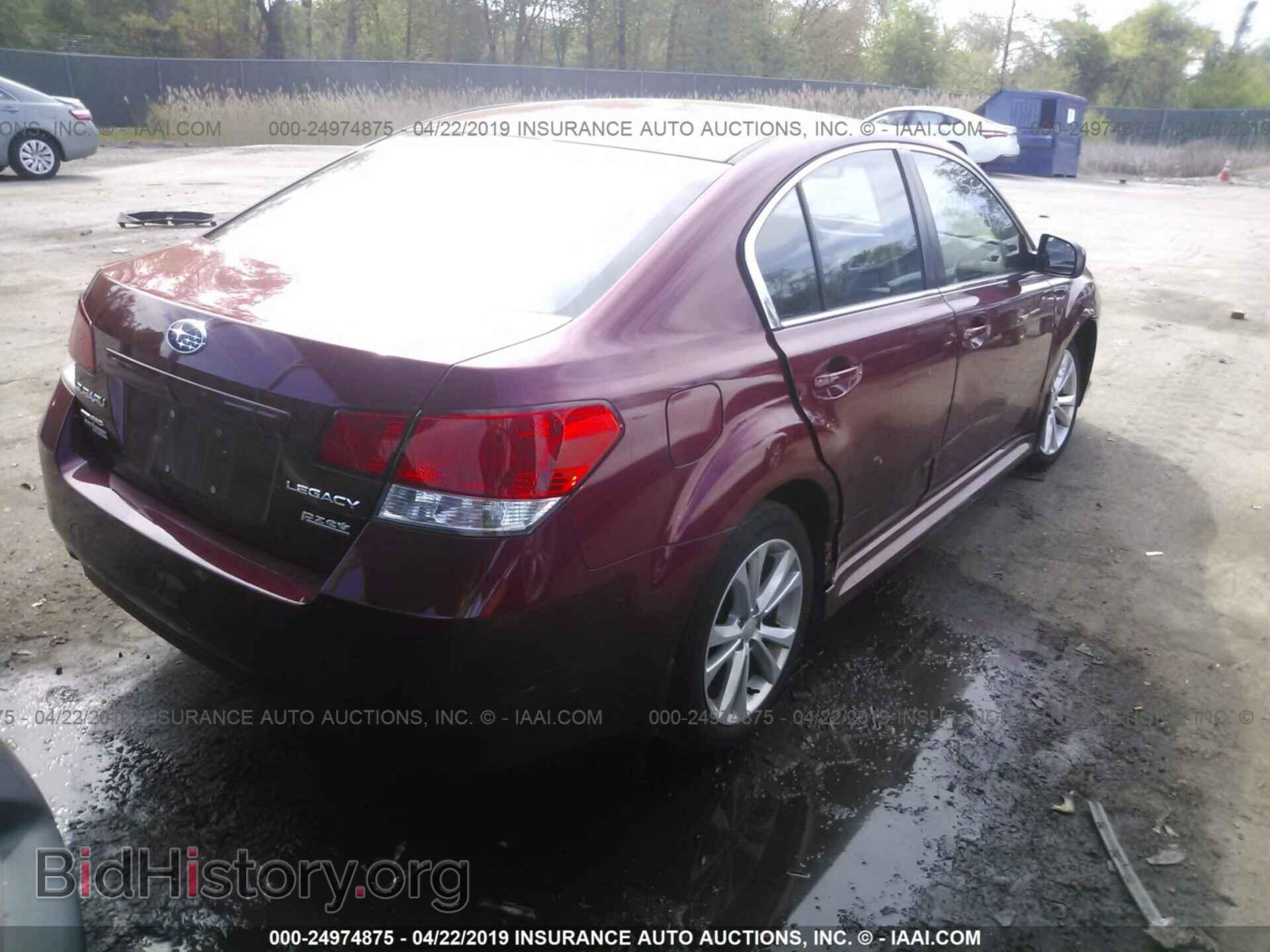 2013 SUBARU LEGACY - VIN: 4S3BMBB61D3049397 - Фото 4