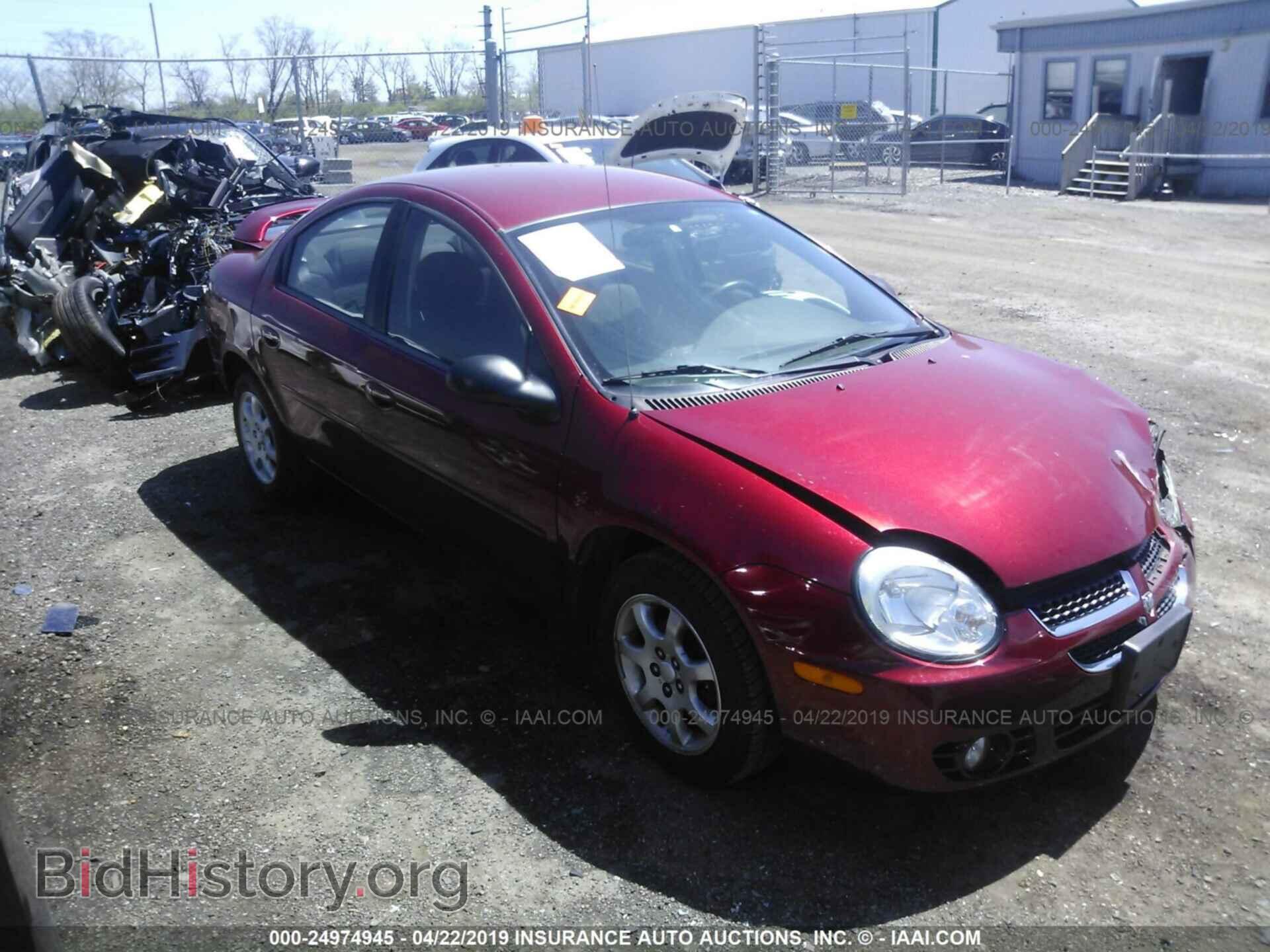 Photo 1B3ES56C04D509651 - DODGE NEON 2004