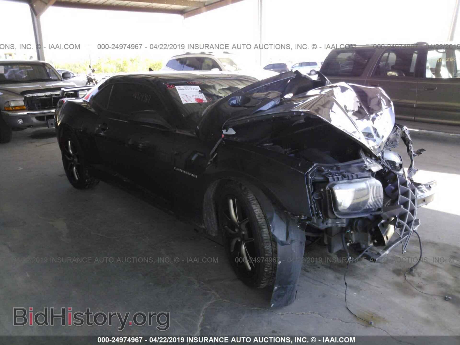 Photo 2G1FA1E39D9222007 - CHEVROLET CAMARO 2013