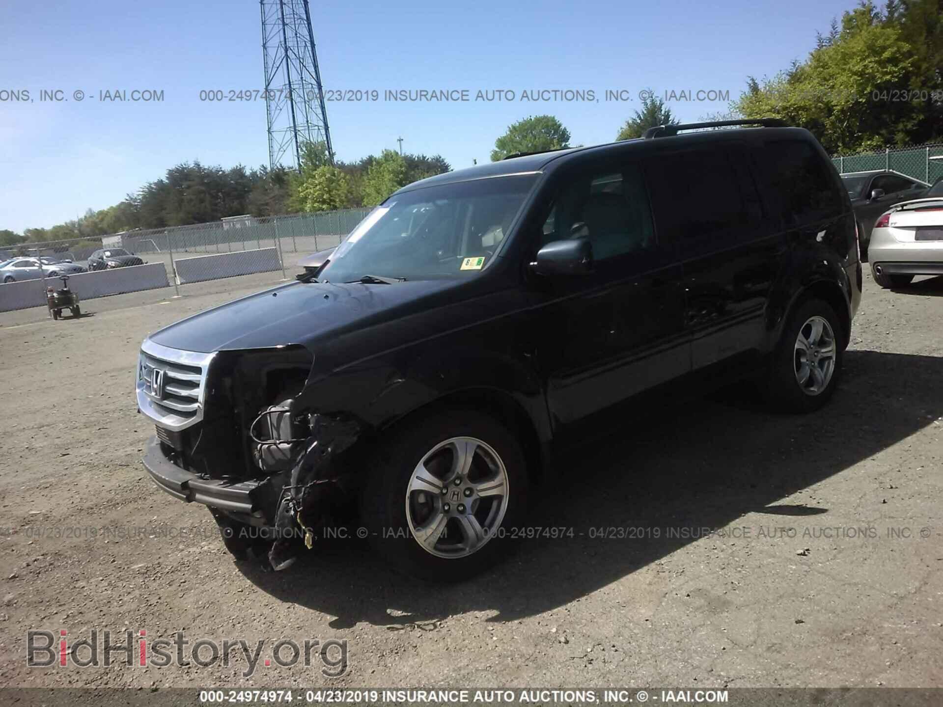 2012 HONDA PILOT - VIN: 5FNYF4H55CB058362 - Фото 2