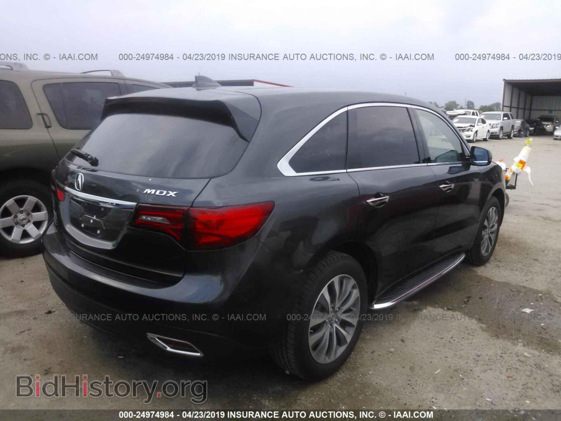 2014 ACURA MDX - VIN: 5FRYD3H43EB005037 - Фото 4