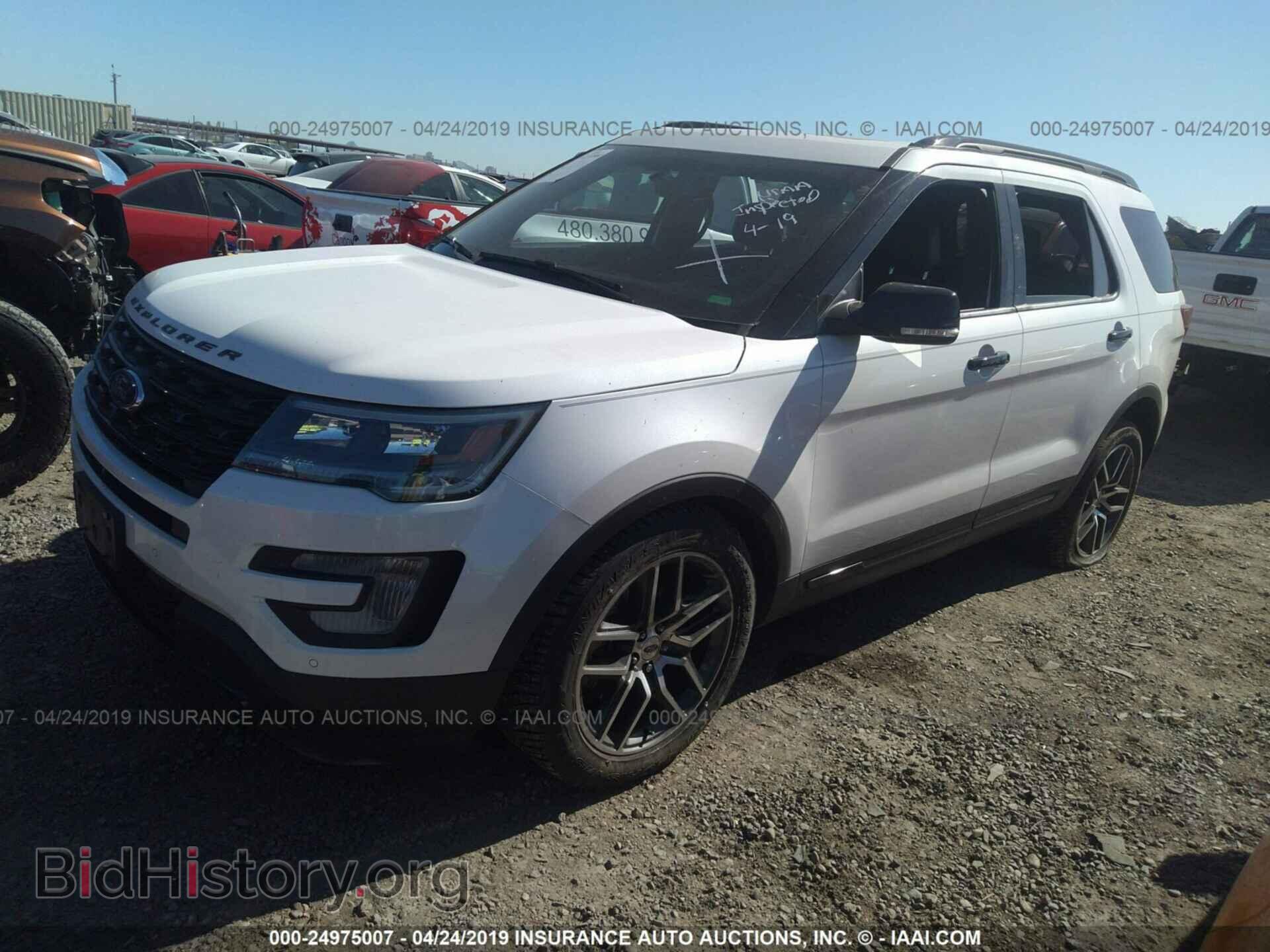 2016 FORD EXPLORER - VIN: 1FM5K8GT9GGD14242 - Фото 2