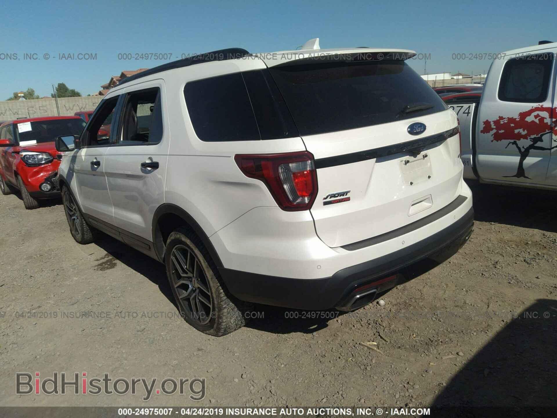 2016 FORD EXPLORER - VIN: 1FM5K8GT9GGD14242 - Фото 3