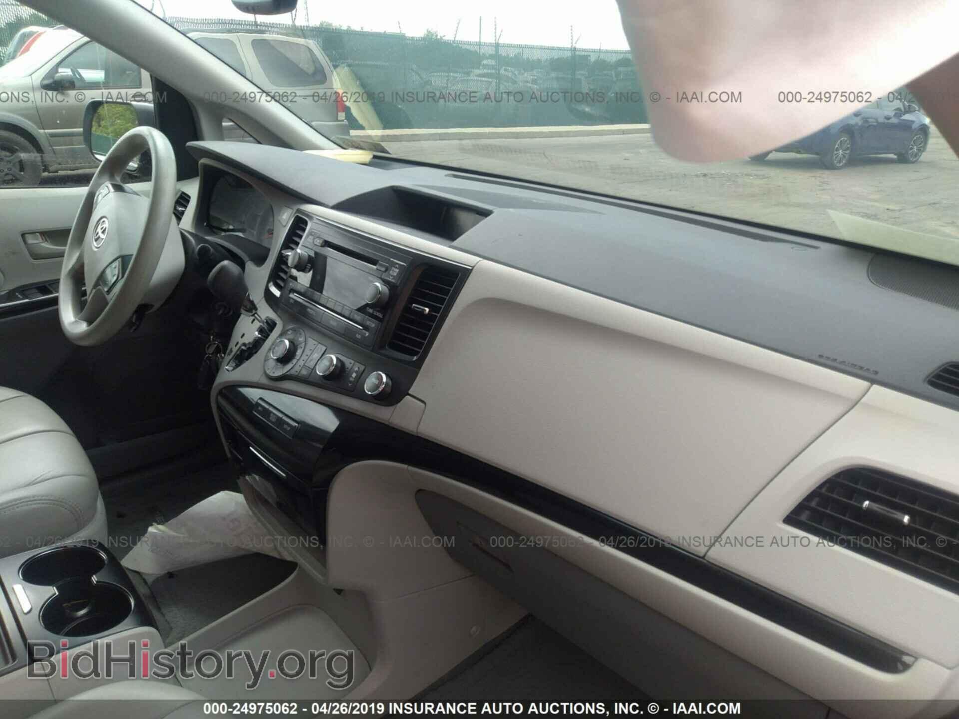 2012 TOYOTA SIENNA - VIN: 5TDKK3DC9CS277966 - Фото 5