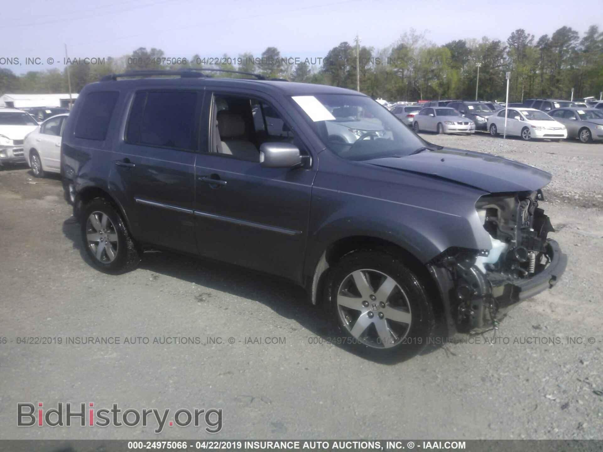 Фотография 5FNYF4H91CB064288 - HONDA PILOT 2012
