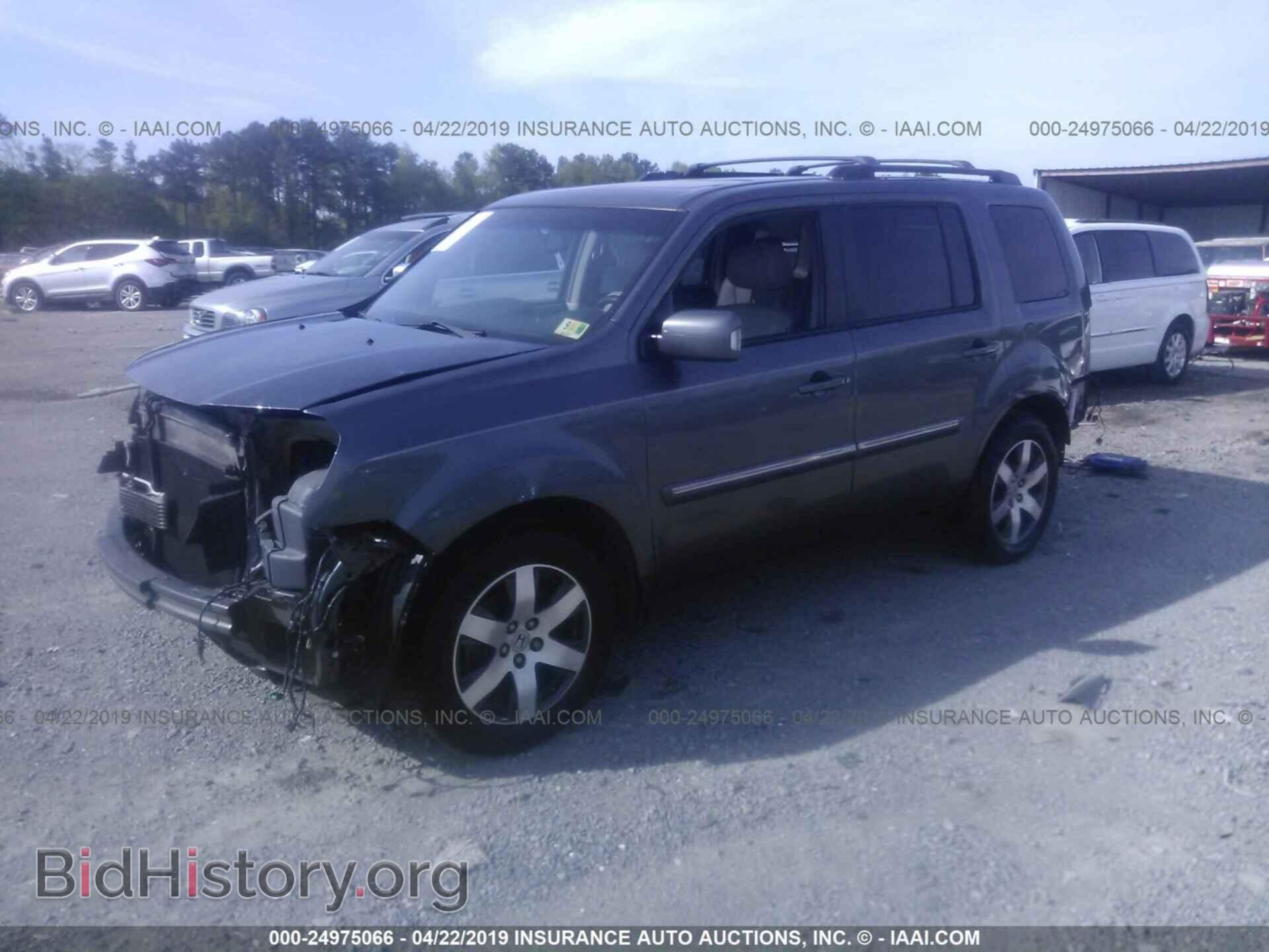 2012 HONDA PILOT - VIN: 5FNYF4H91CB064288 - Фото 2