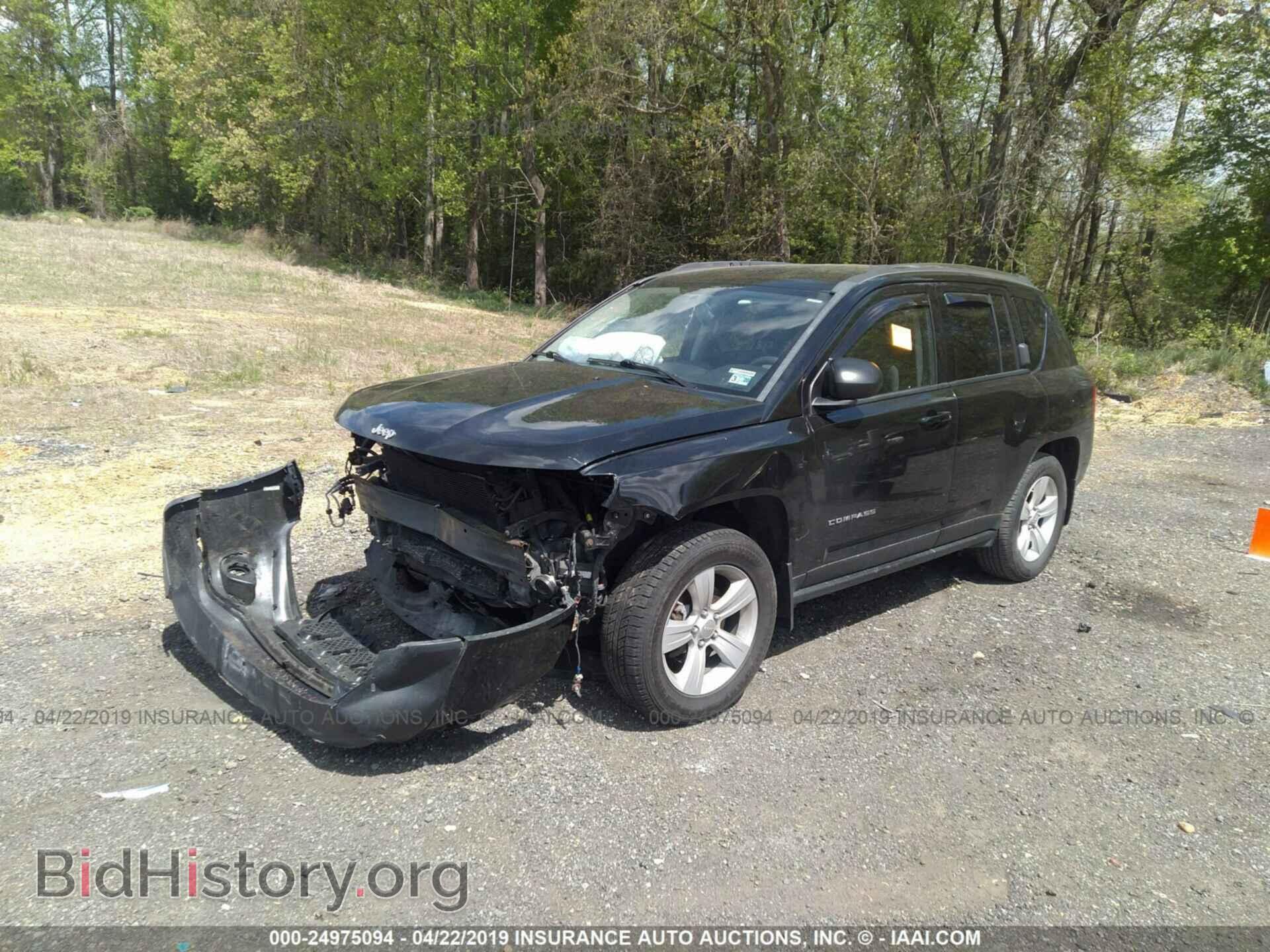 2012 JEEP COMPASS - VIN: 1C4NJDBB7CD676516 - Фото 2