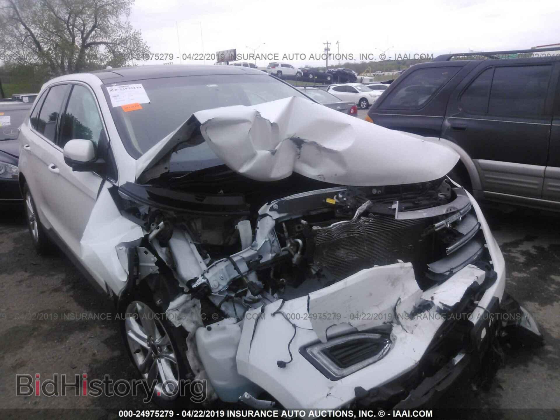 Фотография 2FMPK3J96FBC00133 - FORD EDGE 2015