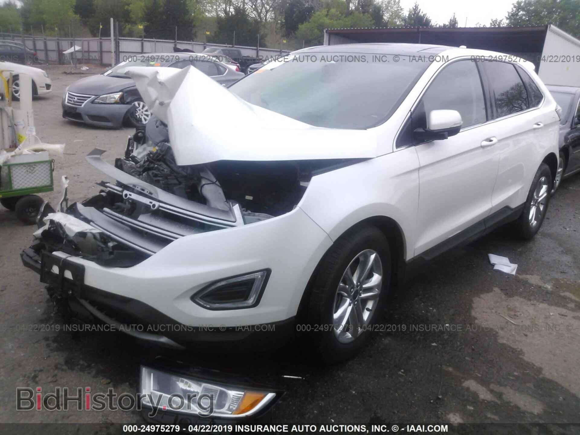 2015 FORD EDGE - VIN: 2FMPK3J96FBC00133 - Фото 2