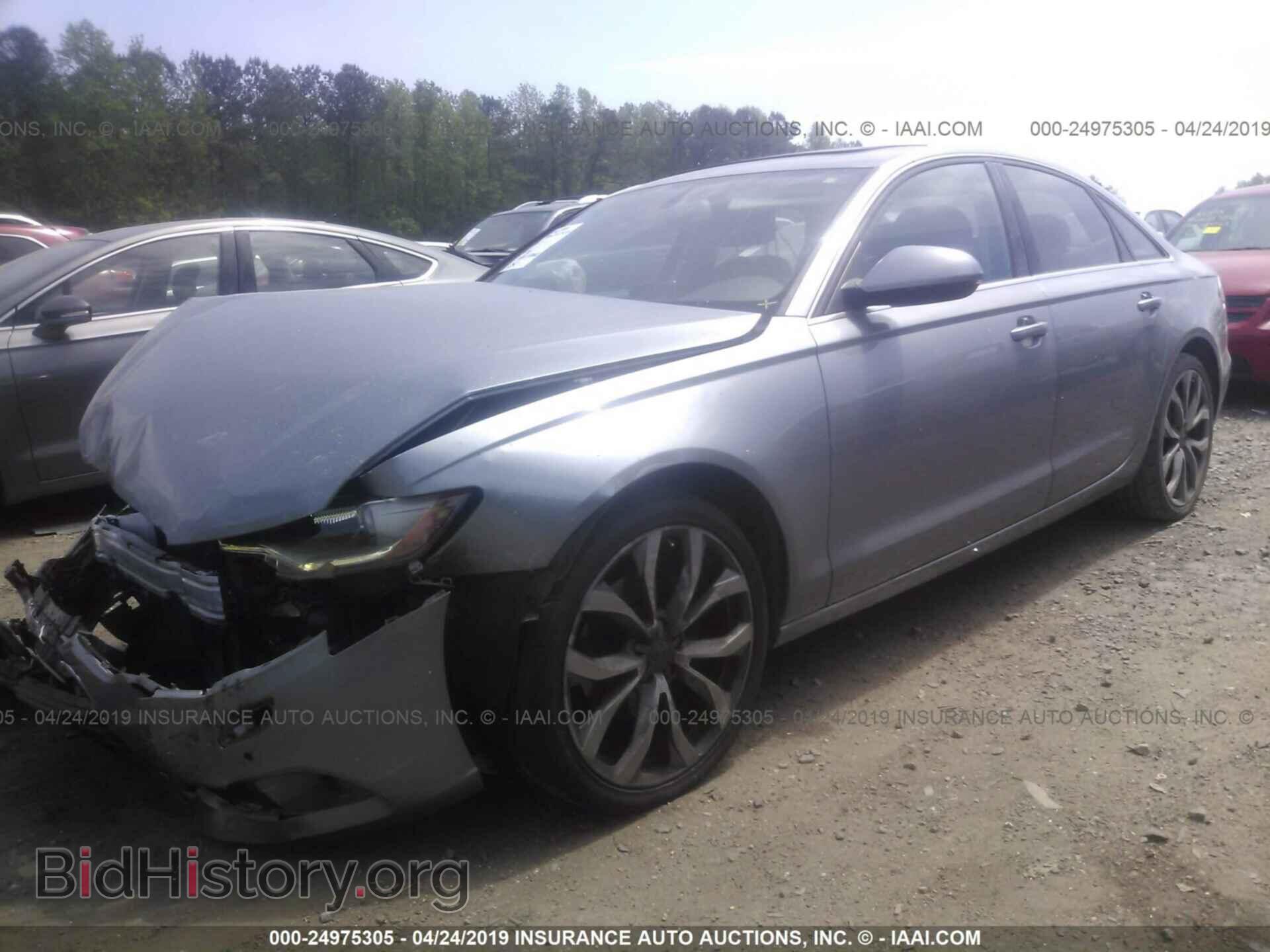 2013 AUDI A6 - VIN: WAUDFAFC2DN030307 - Фото 2