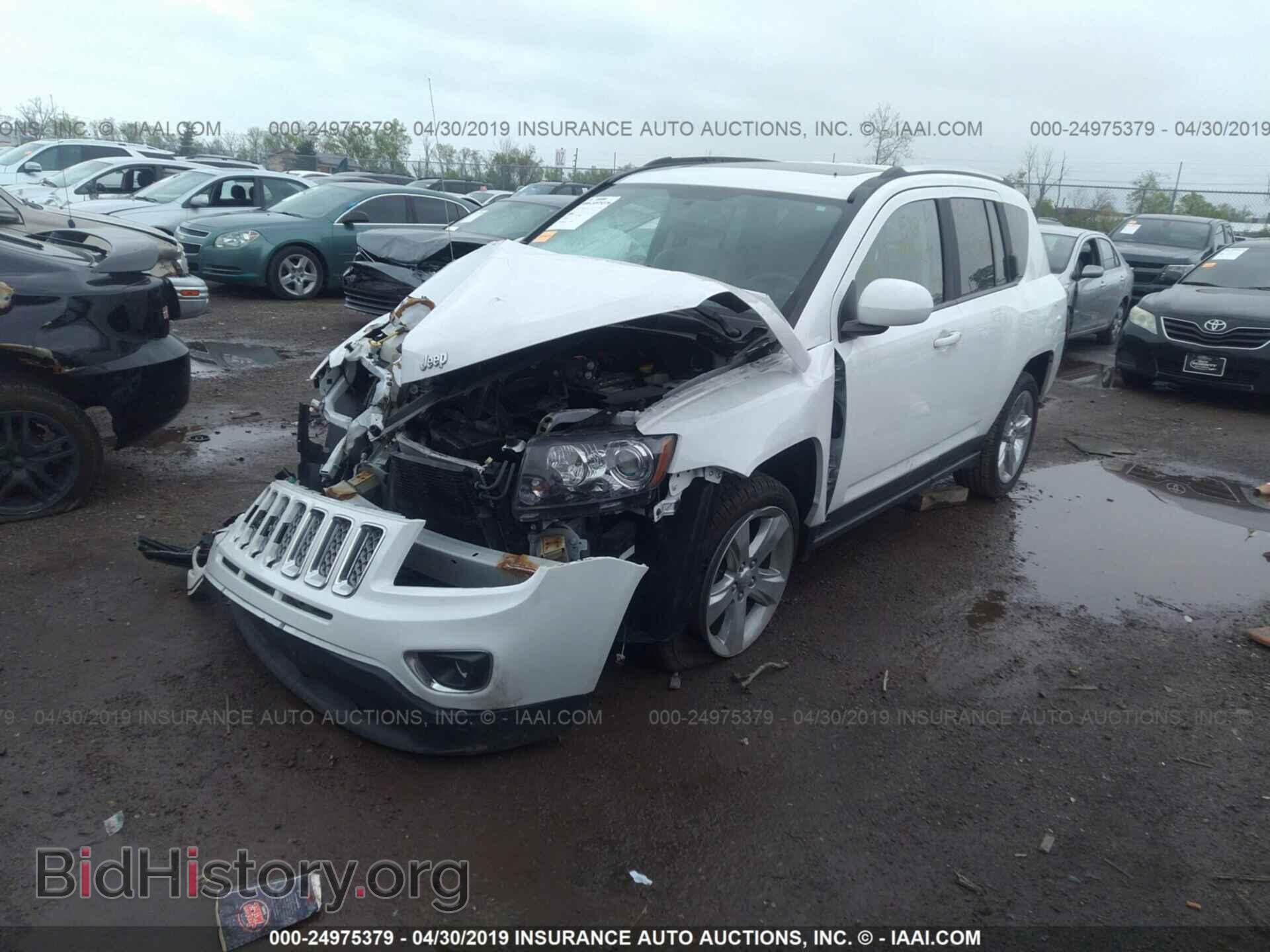 2014 JEEP COMPASS - VIN: 1C4NJDCB5ED706145 - Фото 2